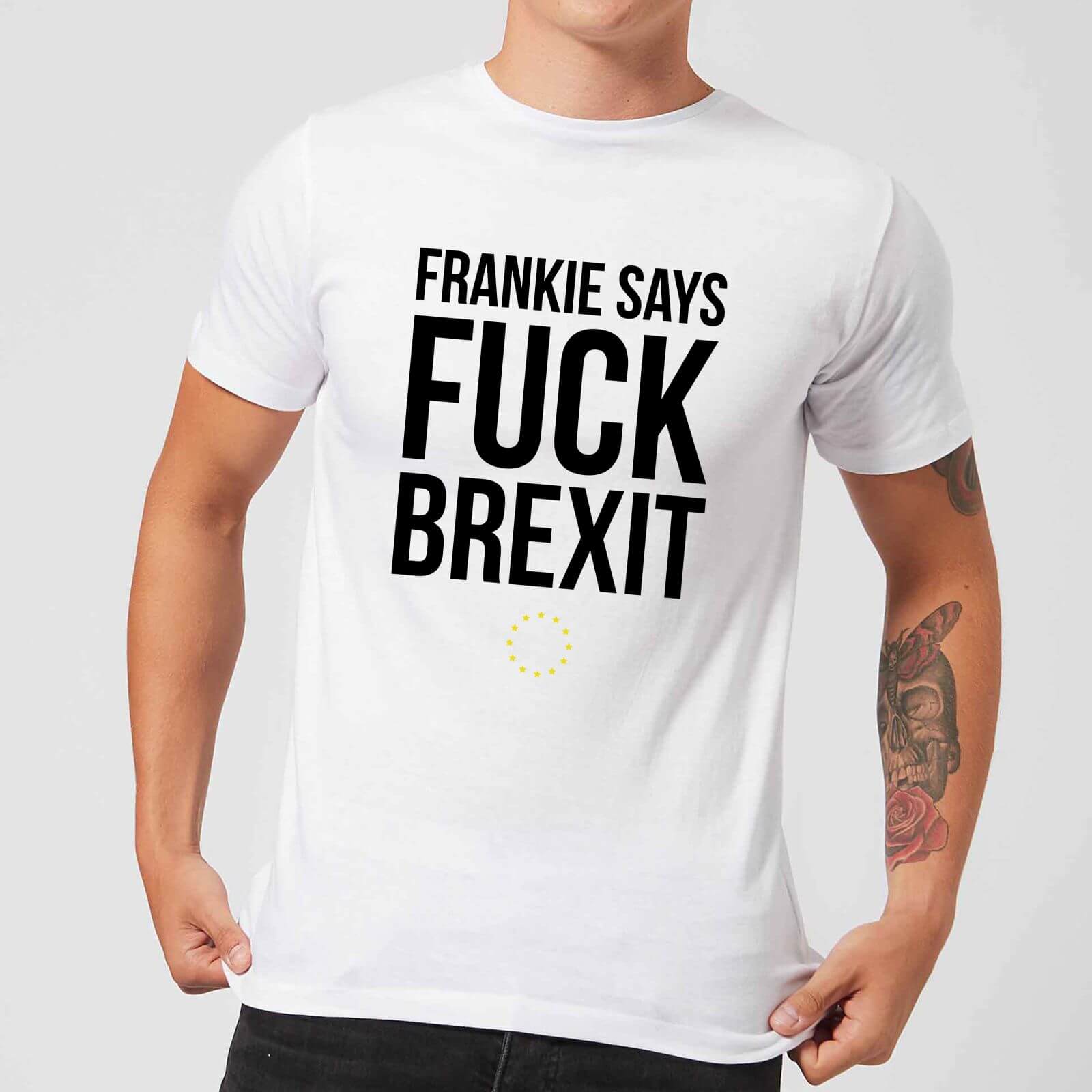 Frankie Say Fuck Brexit Men's T-Shirt - White - XS - White