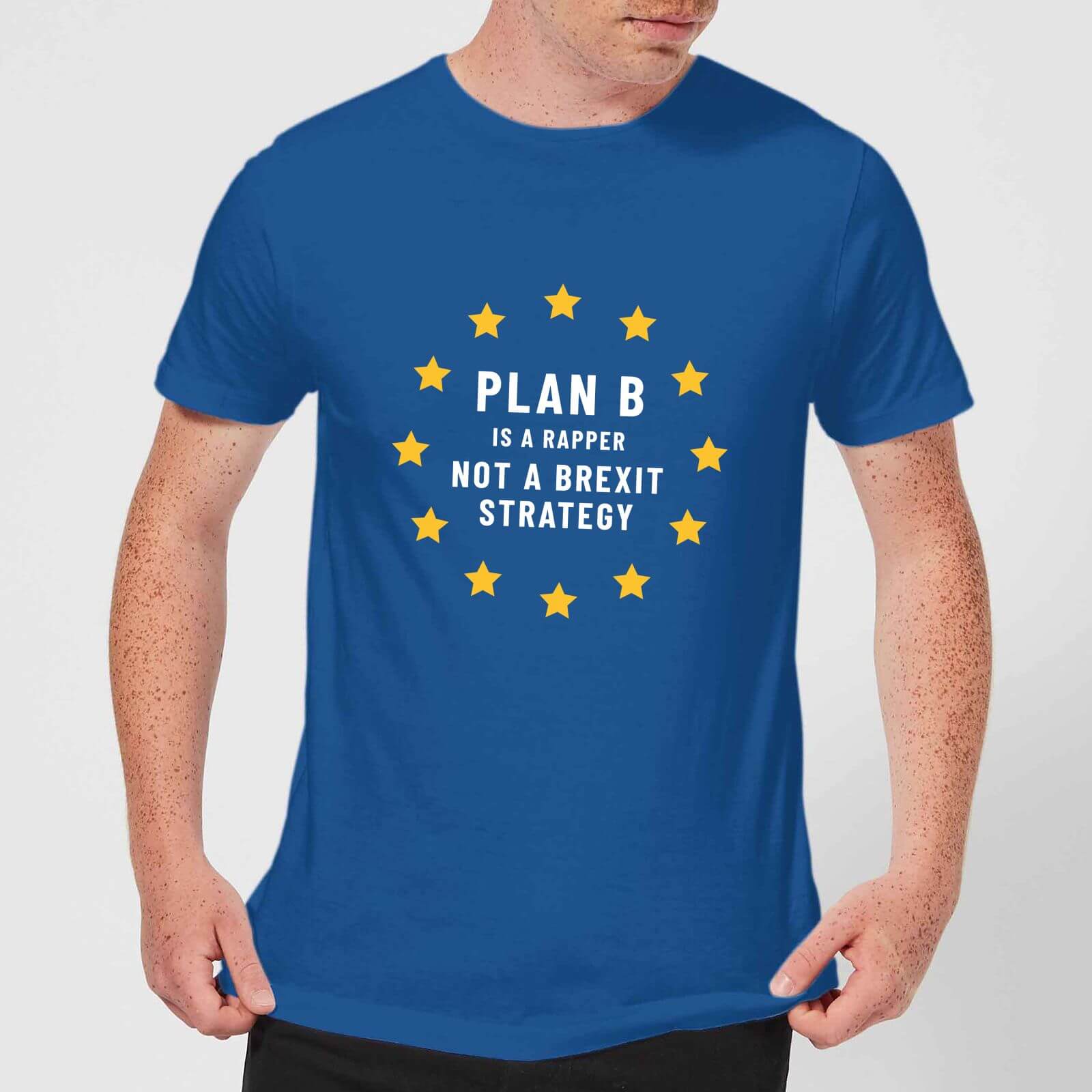 Plan B Is A Rapper Men's T-Shirt - Royal Blue - XL - royal blue