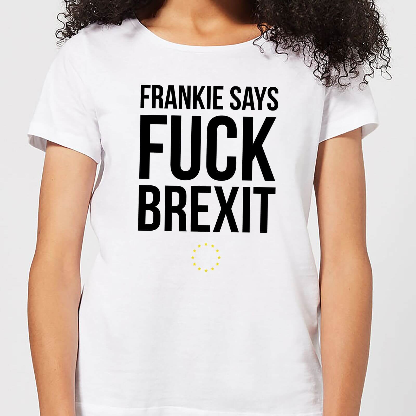 Frankie Say Fuck Brexit Women's T-Shirt - White - XXL - White