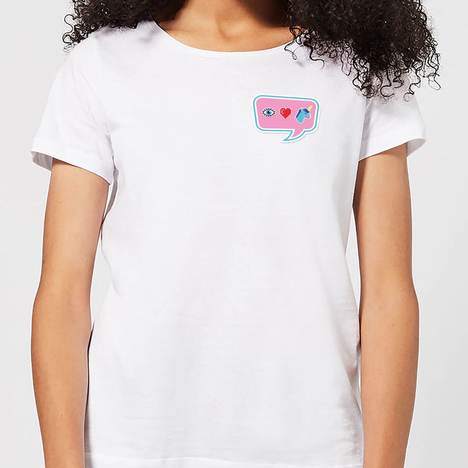 I Love Unicorns Women's T-Shirt - White - S - White