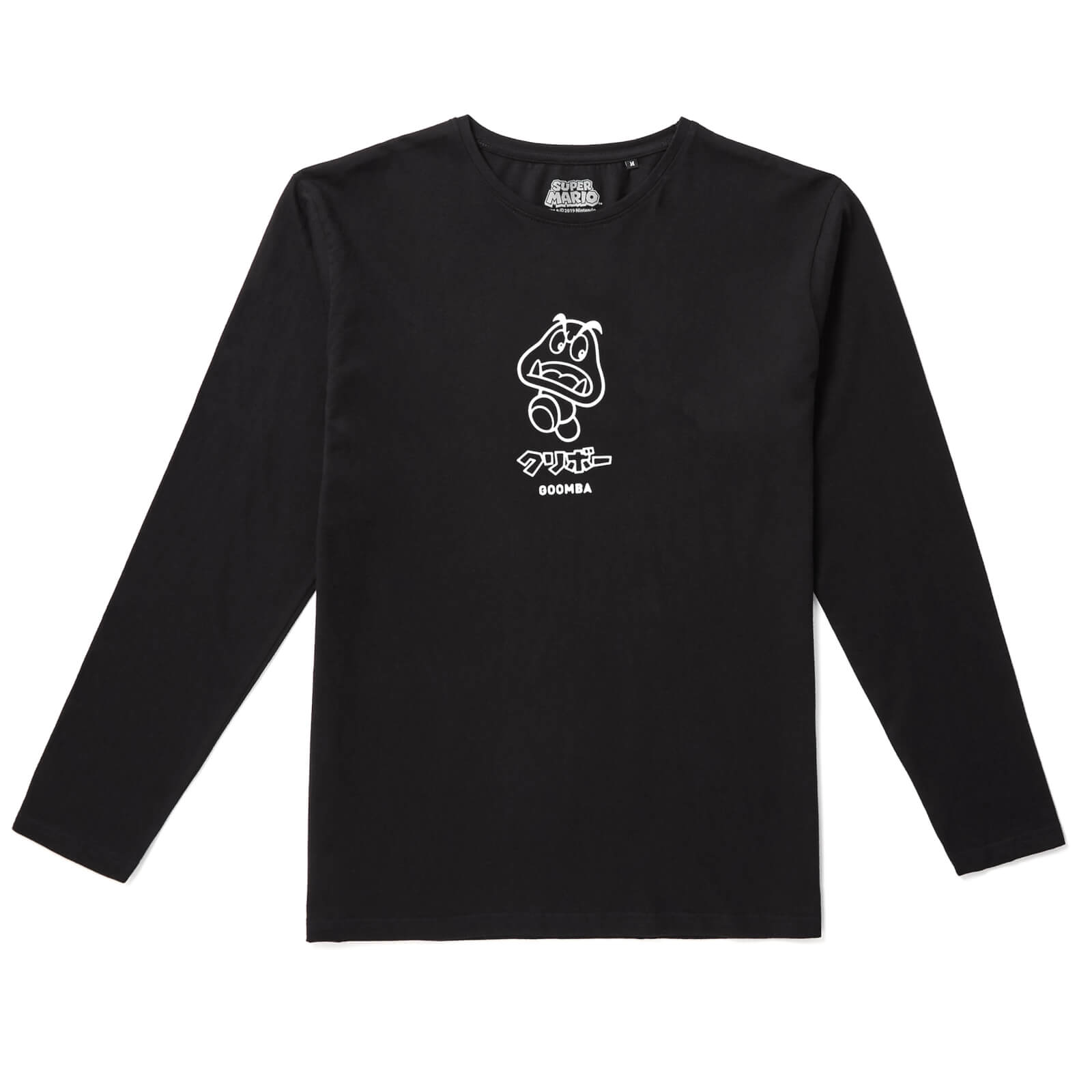 Nintendo Original Hero Goomba Long Sleeve T-Shirt - Schwarz - M - Schwarz