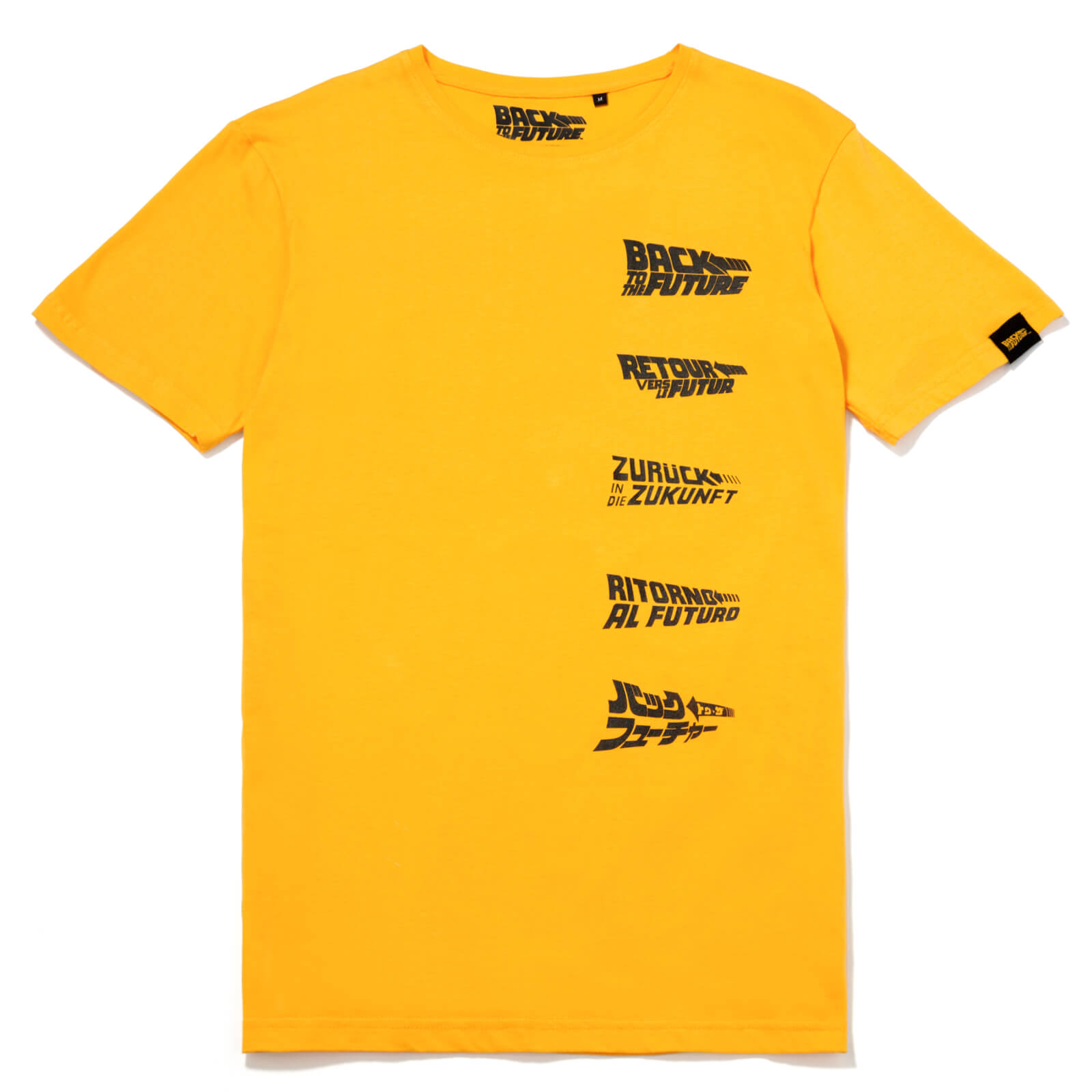 

Global Legacy Back To The Future DeLorean T-Shirt - Yellow - L