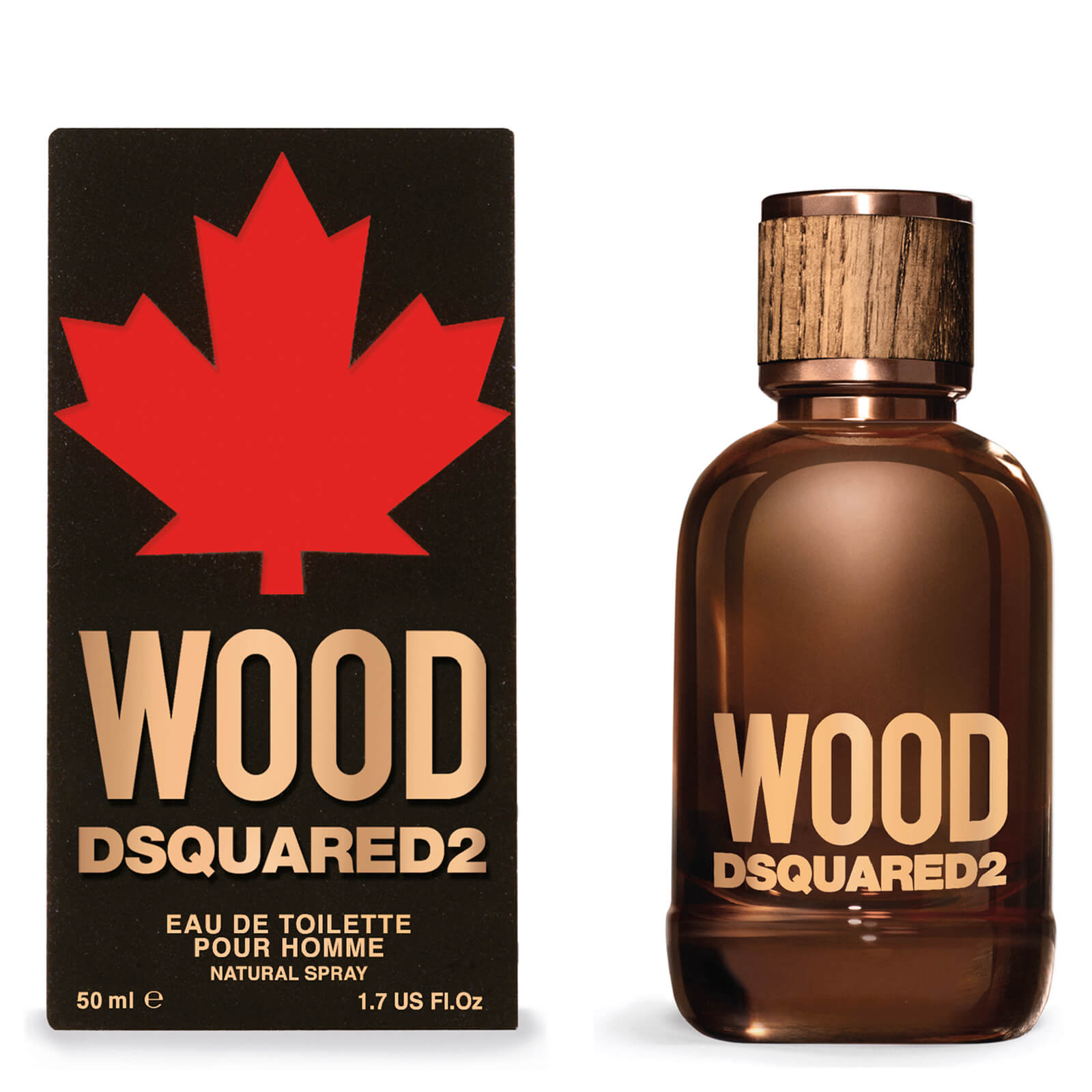 Dsquared2 D2 Wood Pour Homme Eau De Toilette Vapo 50ml