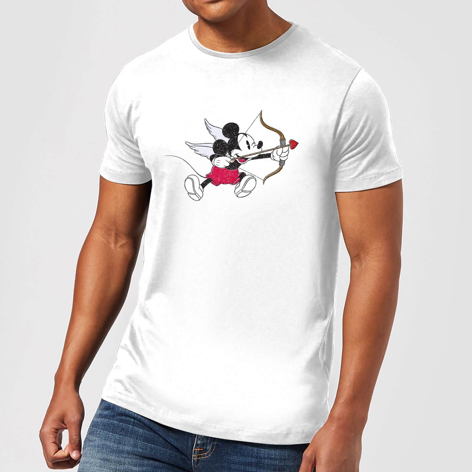 

T-Shirt Disney Topolino Cupid - Bianco - Uomo - S - Bianco