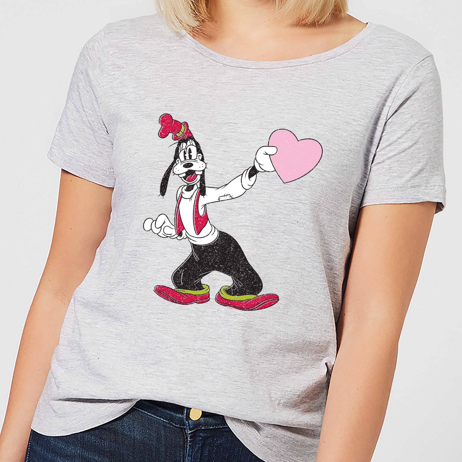 

Disney Goofy Love Heart Women's T-Shirt - Grey - XXL - Gris