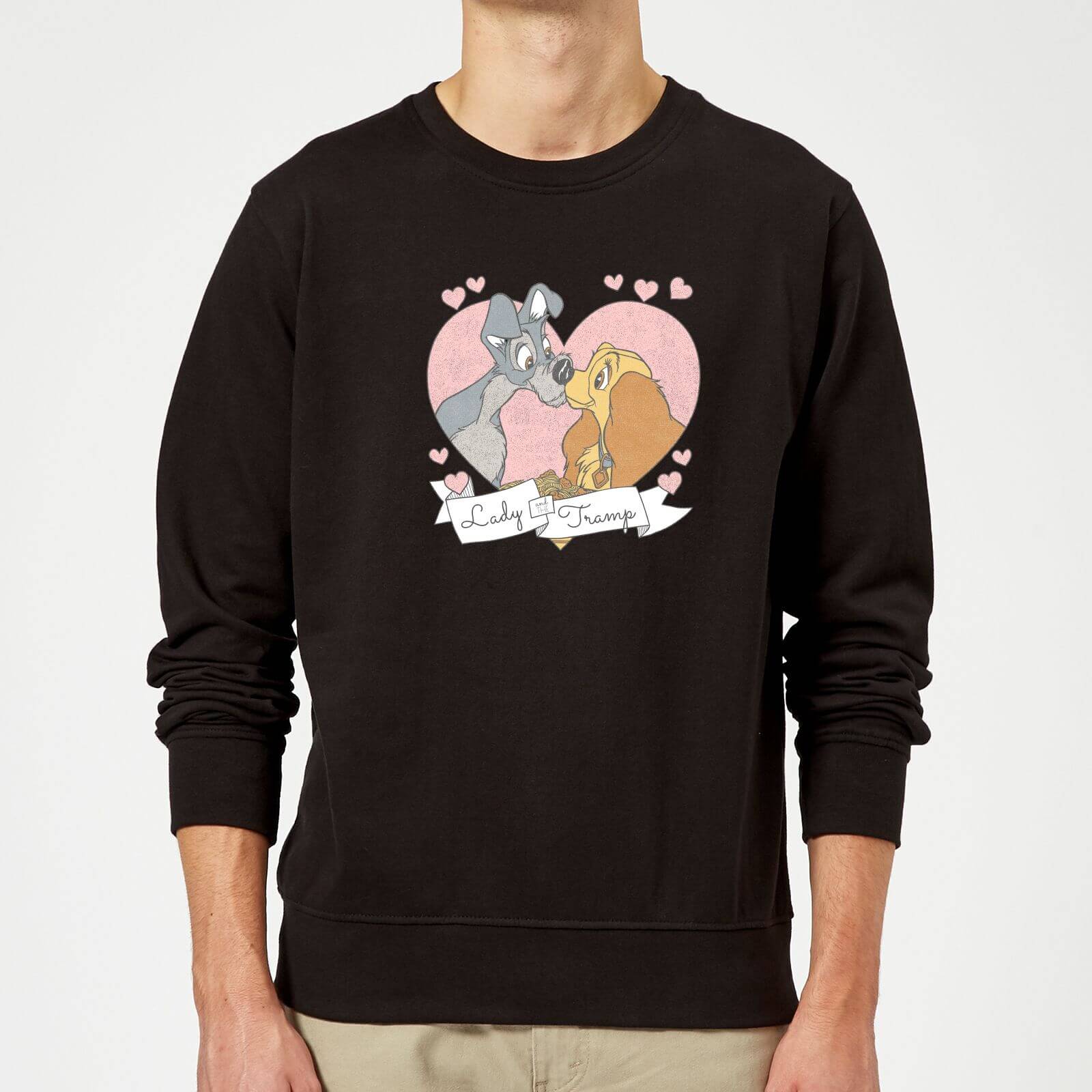 

Felpa Disney Lilli e il Vagabondo Love - Nero - S