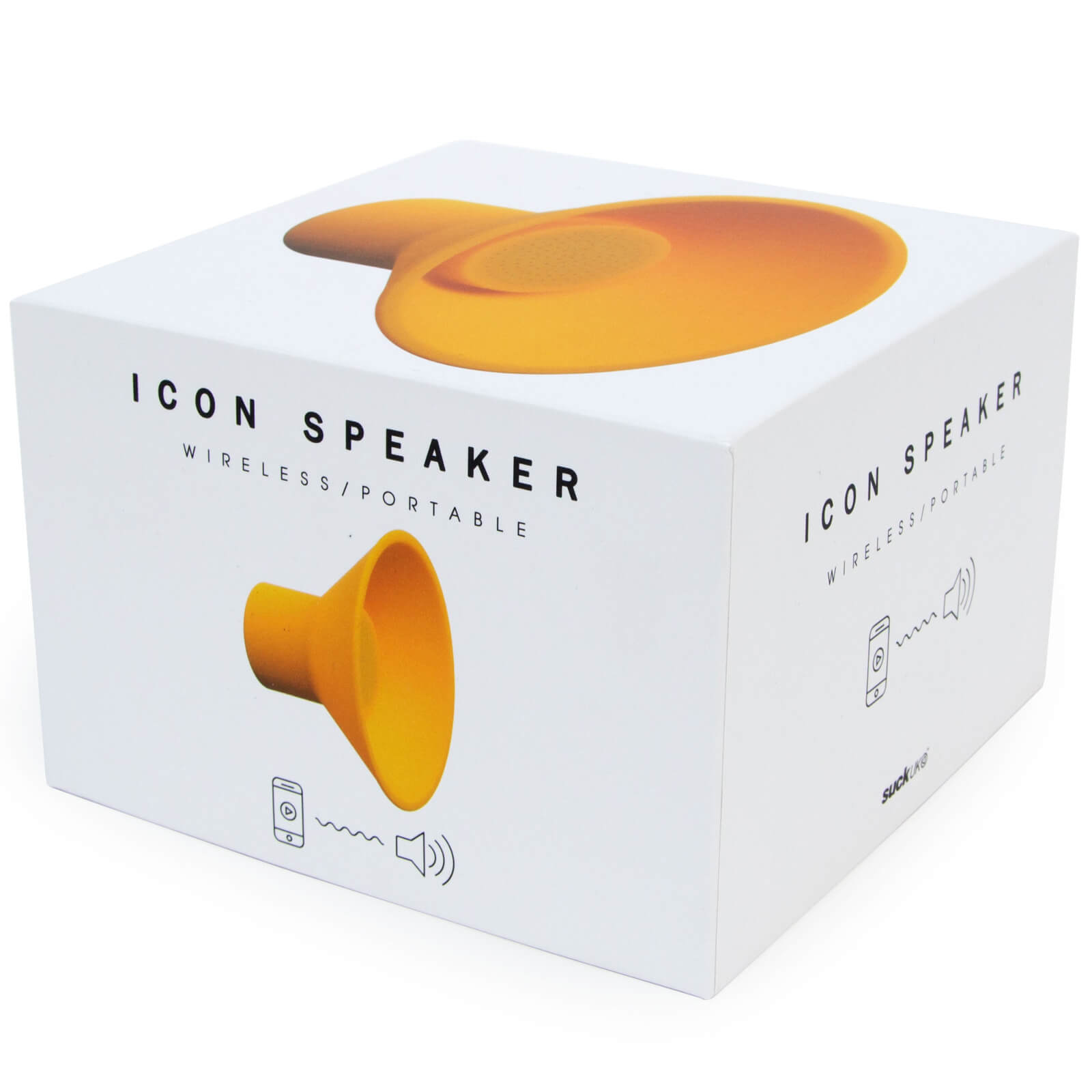 Wireless Icon Speaker - Yellow