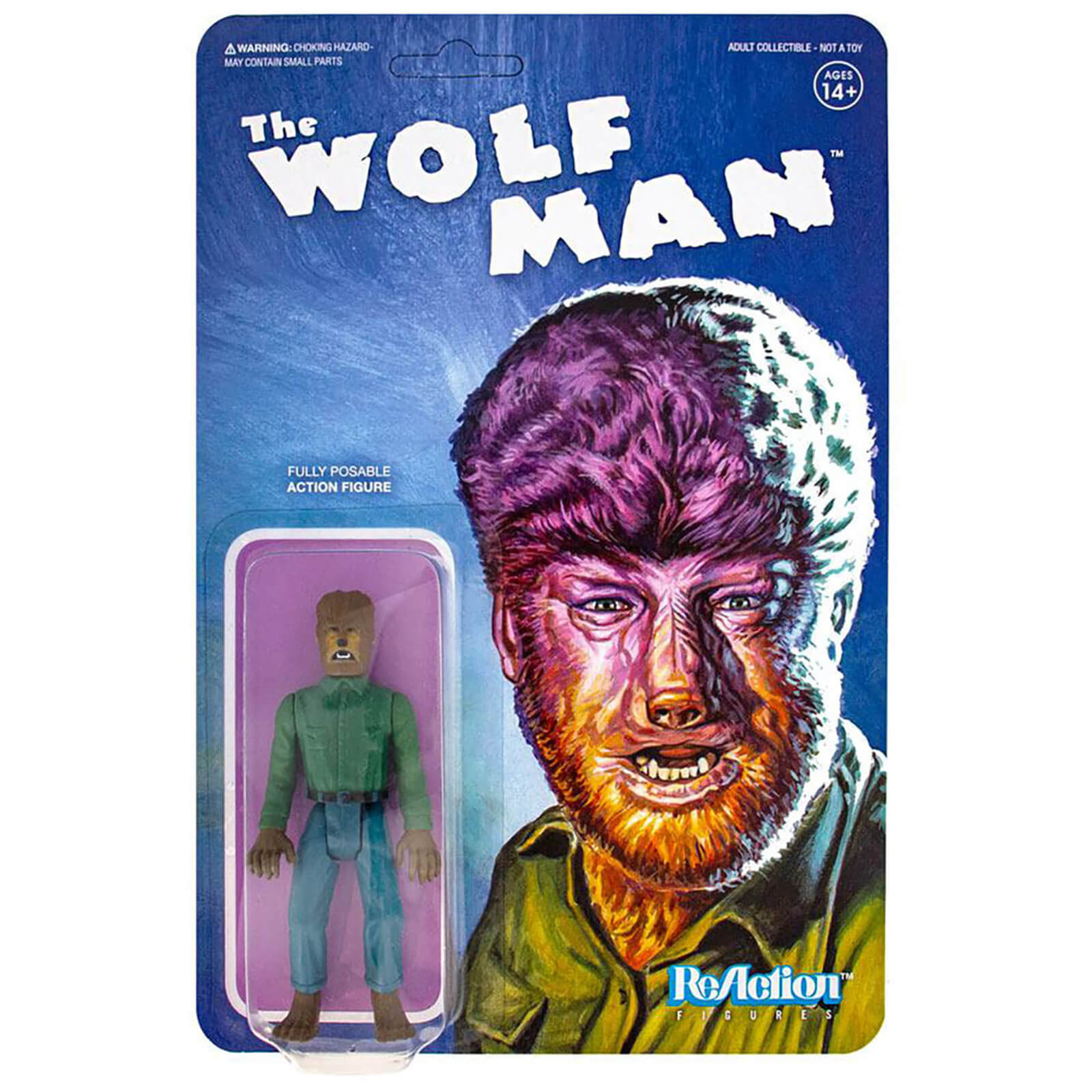 Image of Super7 Universal Monsters ReAction Action Figure The Wolf Man 10 cm