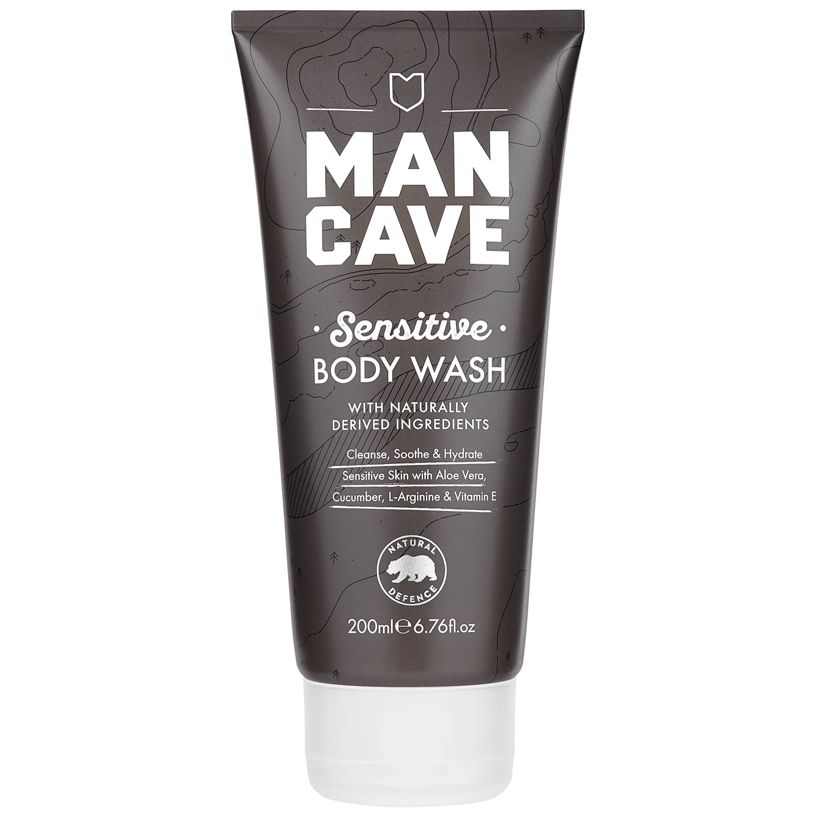 ManCave Sensitive Body Wash 200ml