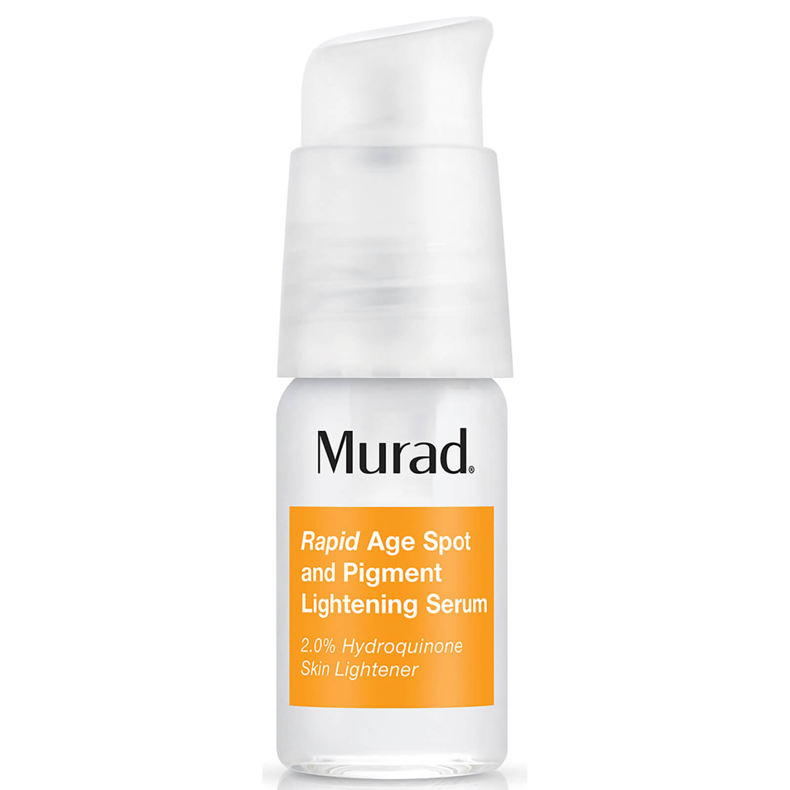 Murad Rapid Age Spot And Pigment Lightening Serum Travel Size 0.33 oz In White