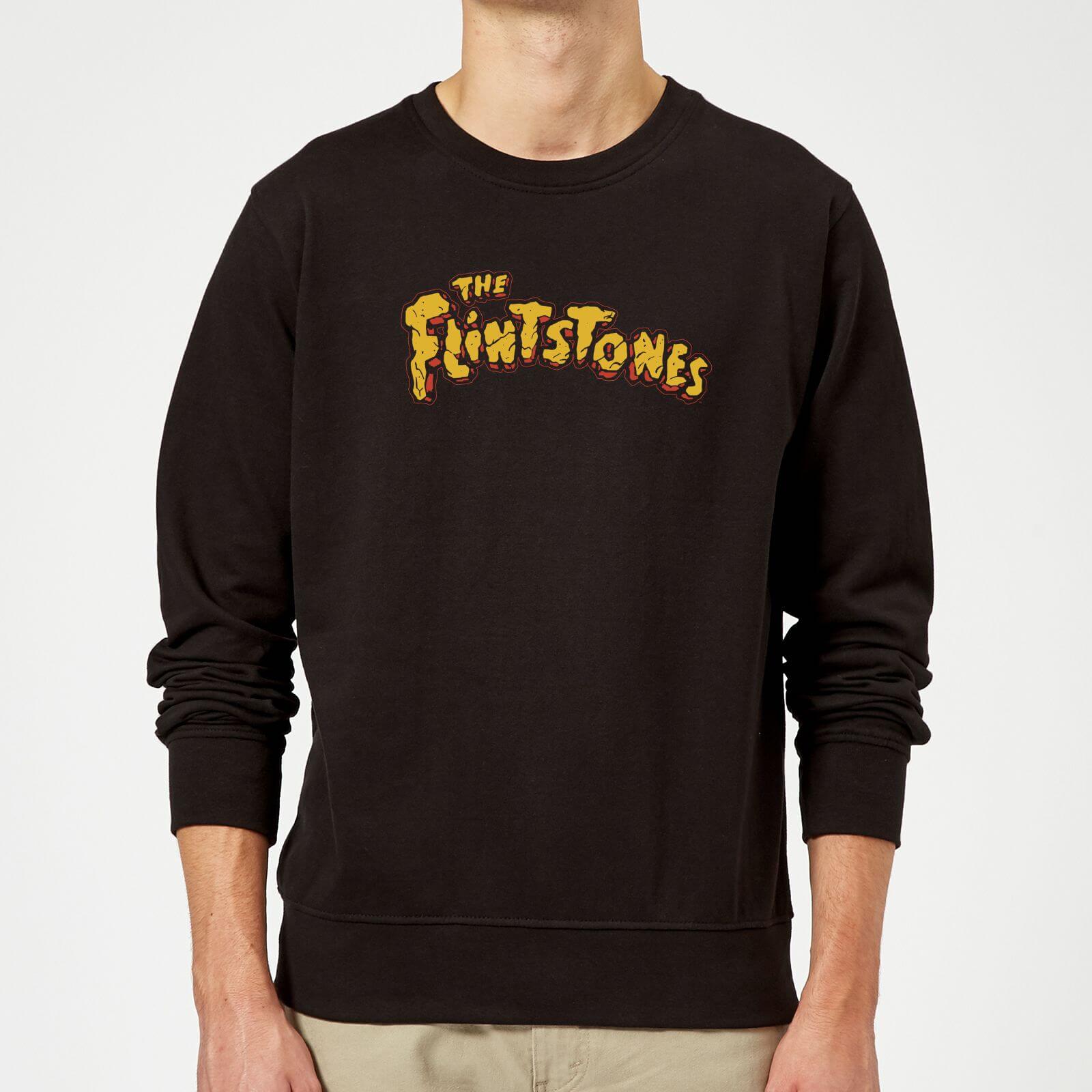 The Flintstones Logo Sweatshirt - Black - XL - Black