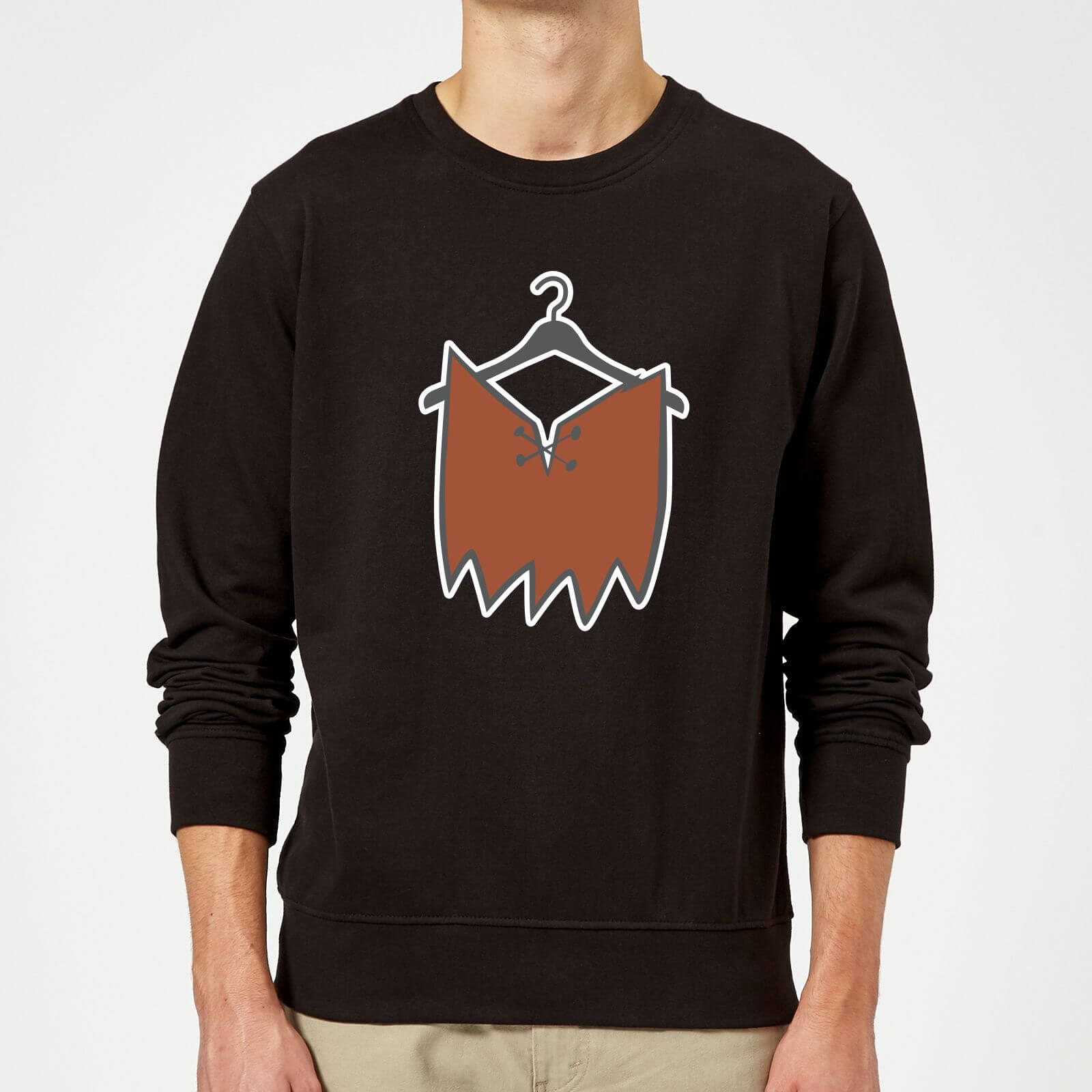 Image of The Flintstones Barney Shirt Sweatshirt - Black - XL - Schwarz