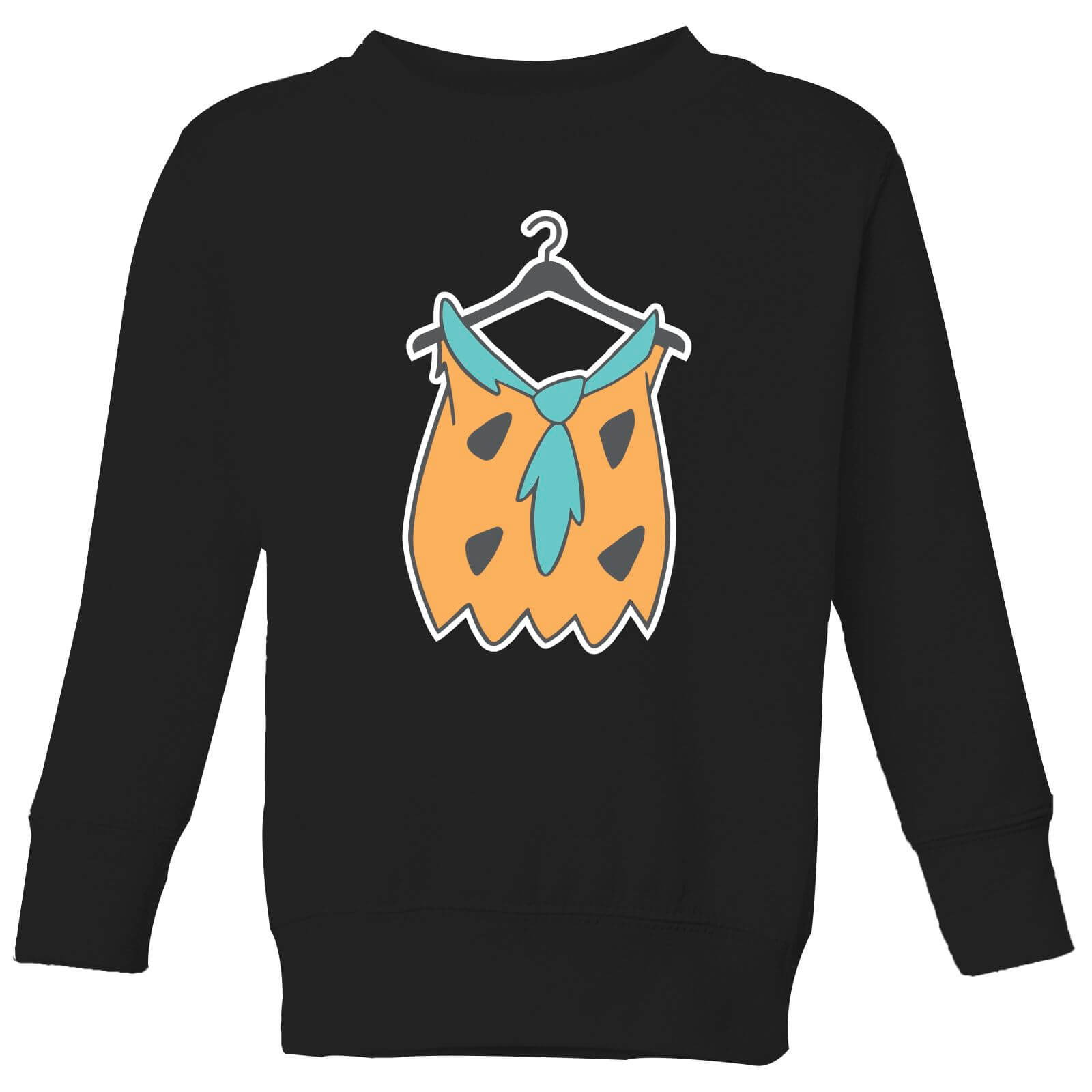 The Flintstones Fred Shirt Kids' Sweatshirt - Black - 122/128 (7-8 jaar) - Zwart