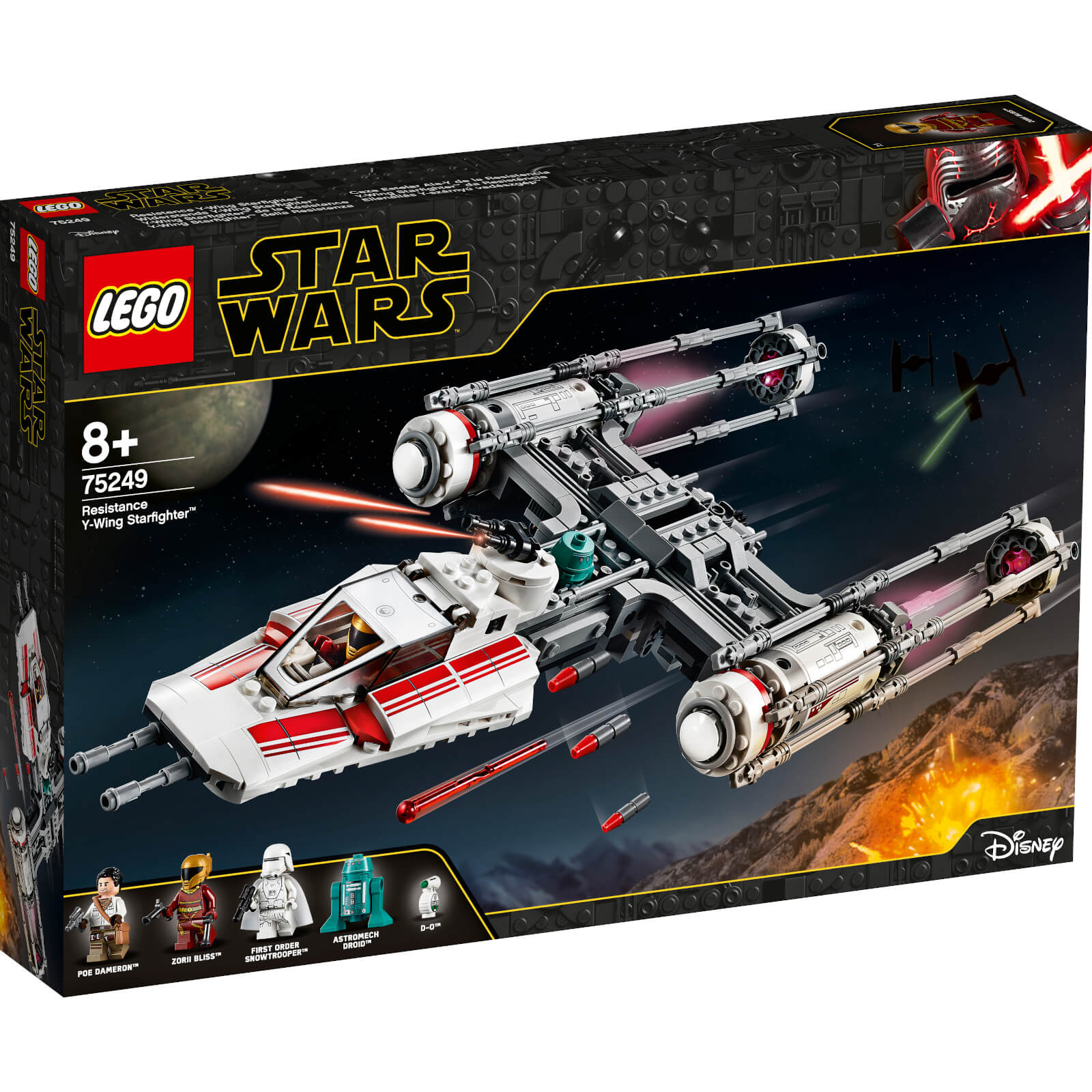 Lego unisex LEGO Star Wars: Resistance Y-Wing Fighter (75249)