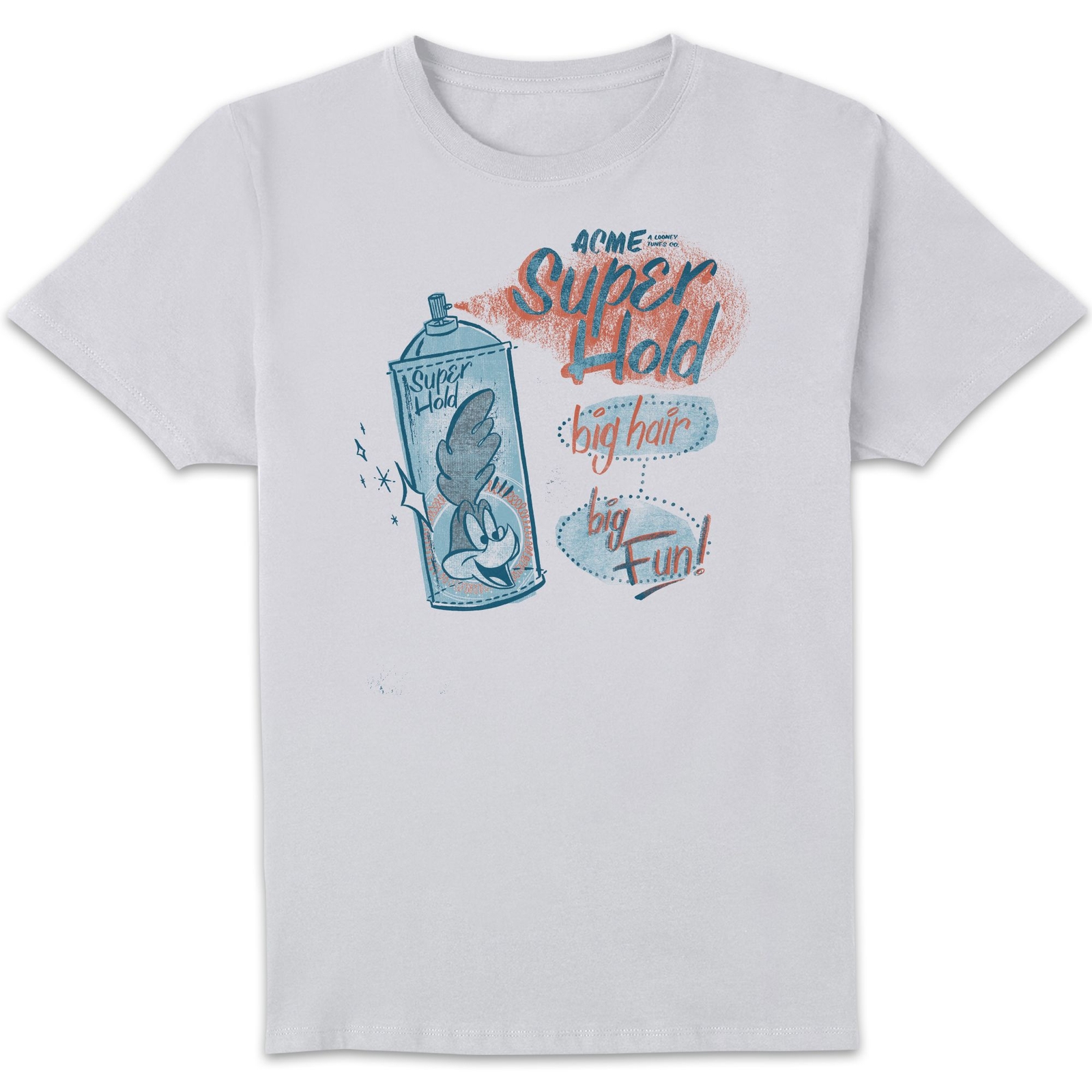 Looney Tunes ACME Super Hold Men's T-Shirt - White - S