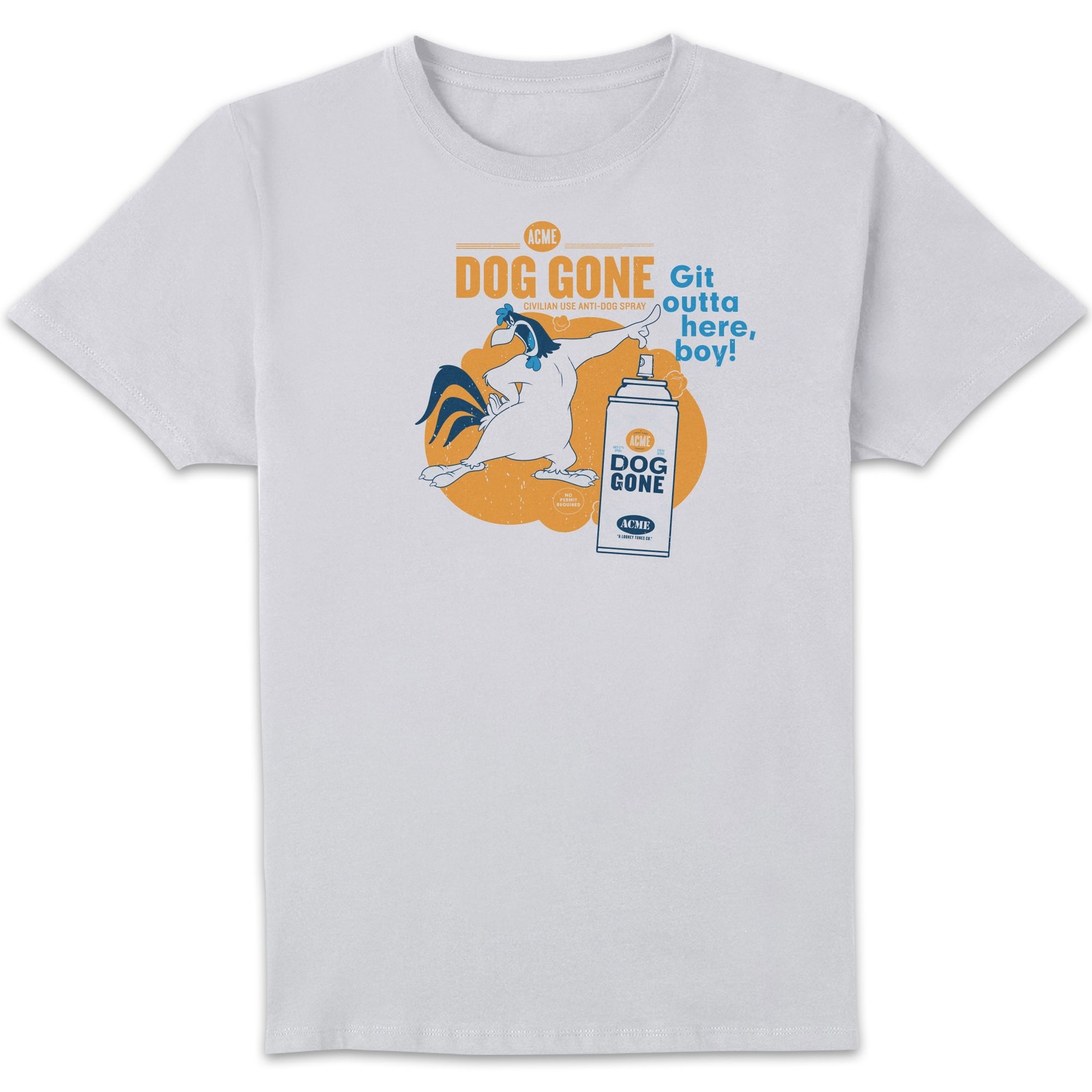 Looney Tunes ACME Dog Gone Men's T-Shirt - White - M