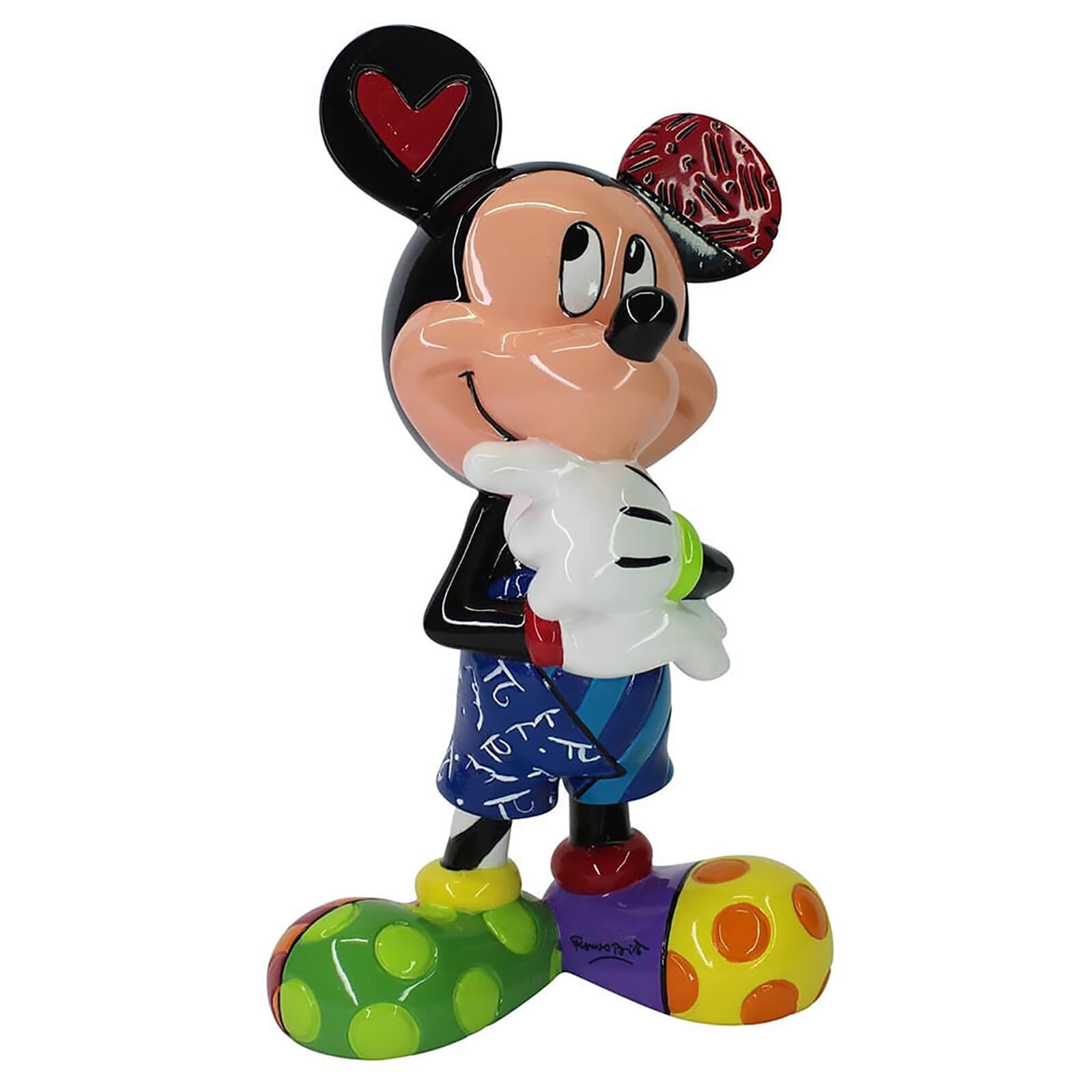 Image of Disney Britto Mickey Mouse Figurine 15.0cm
