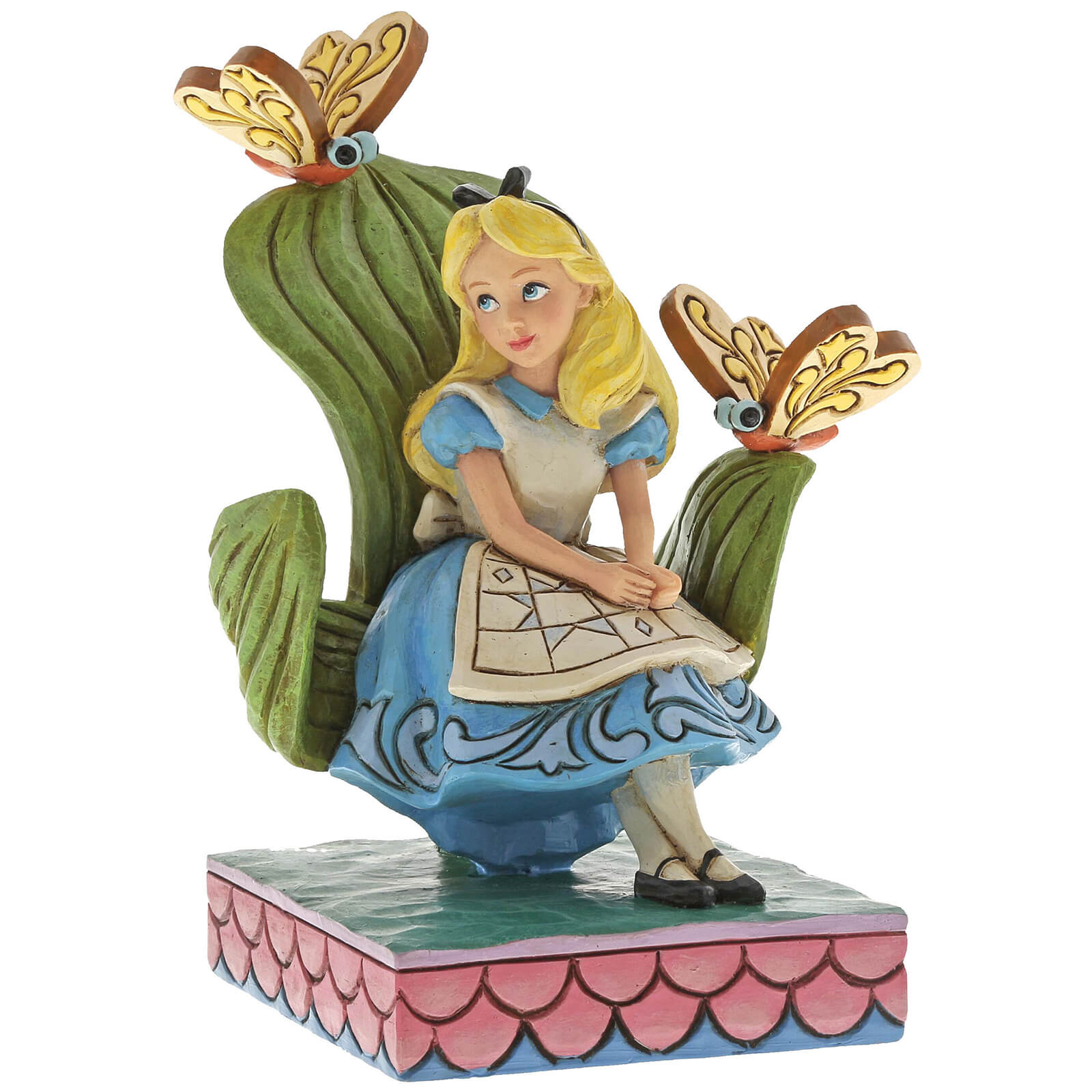 Curiouser and Curiouser, Figurine Alice au pays des merveilles (14 cm) – Disney Traditions
