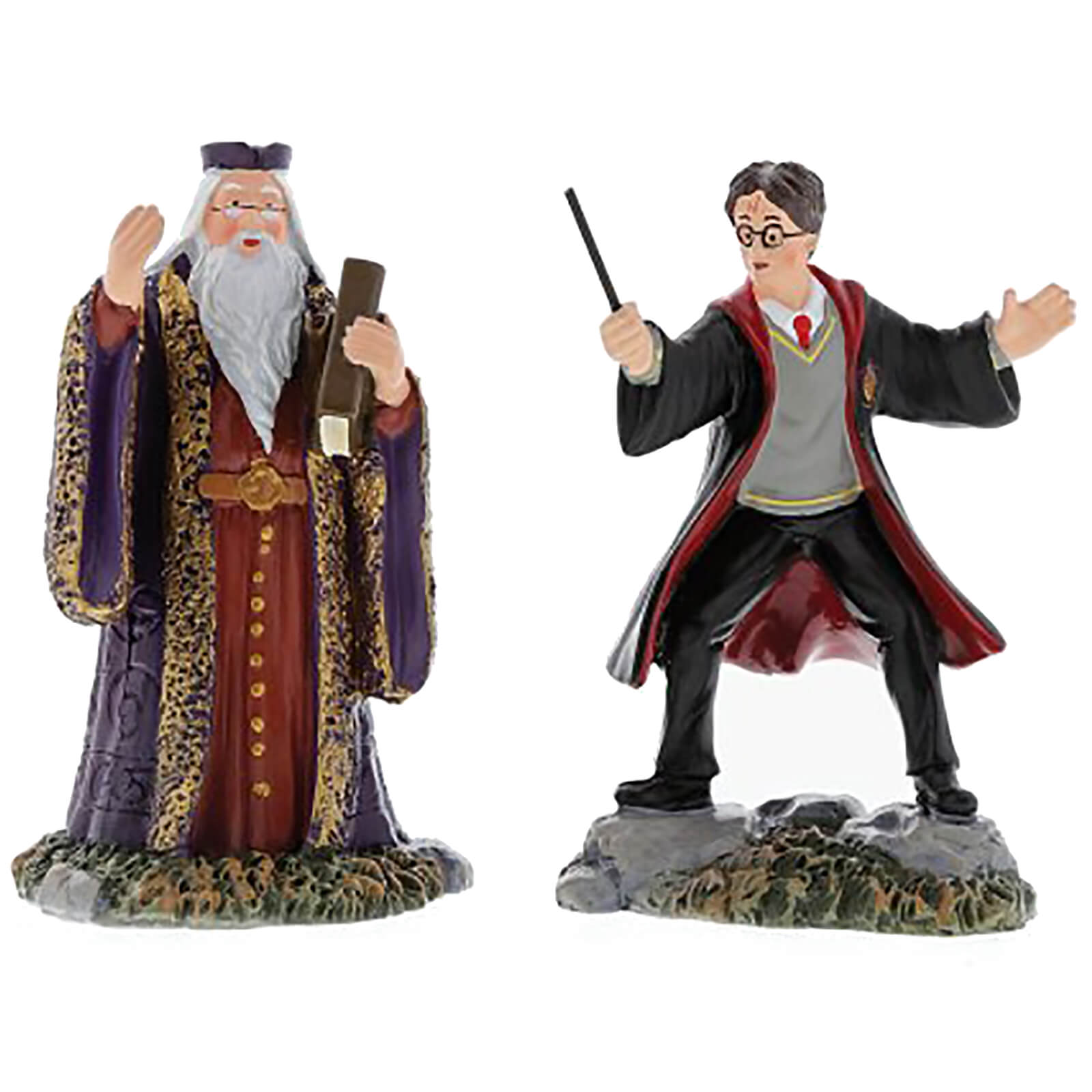 Image of Harry Potter Village Harry and The Headmaster 8.0cm