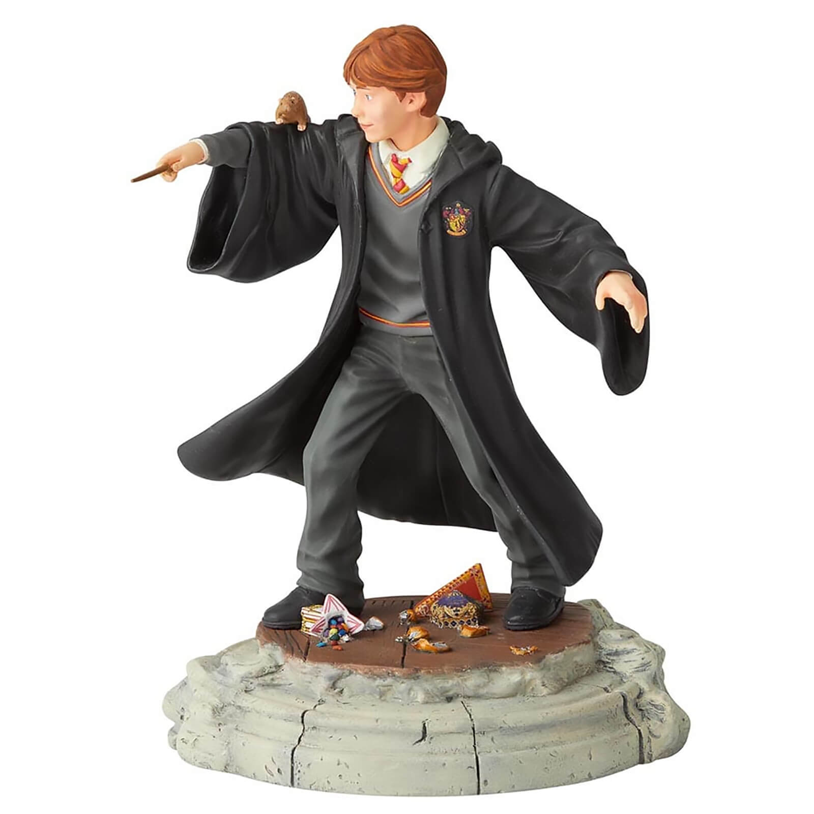 Image of The Wizarding World of Harry Potter Ron Weasley Year One Statue 19.0cm