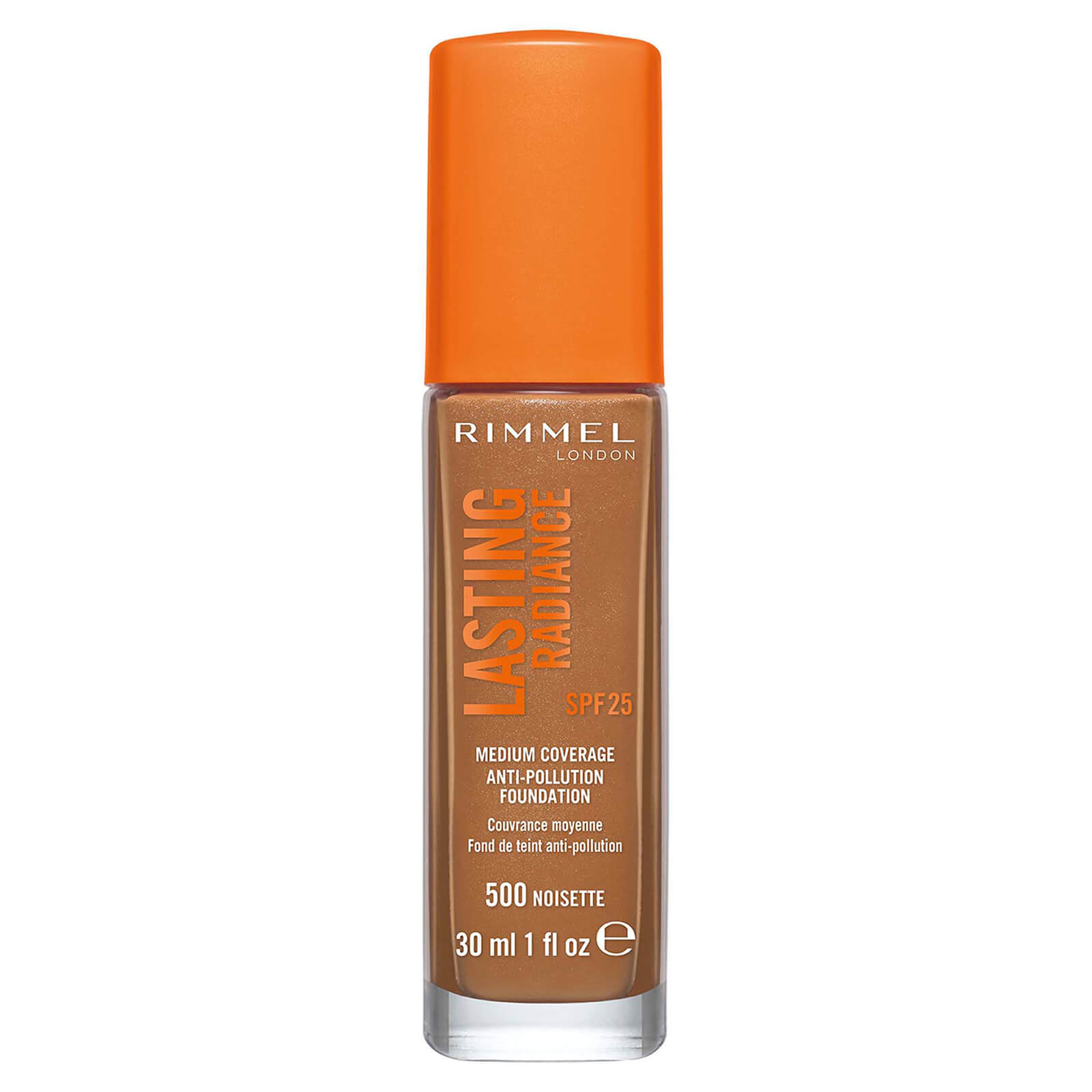 

Rimmel Lasting Radiance Foundation (Various Shades) - Noisette