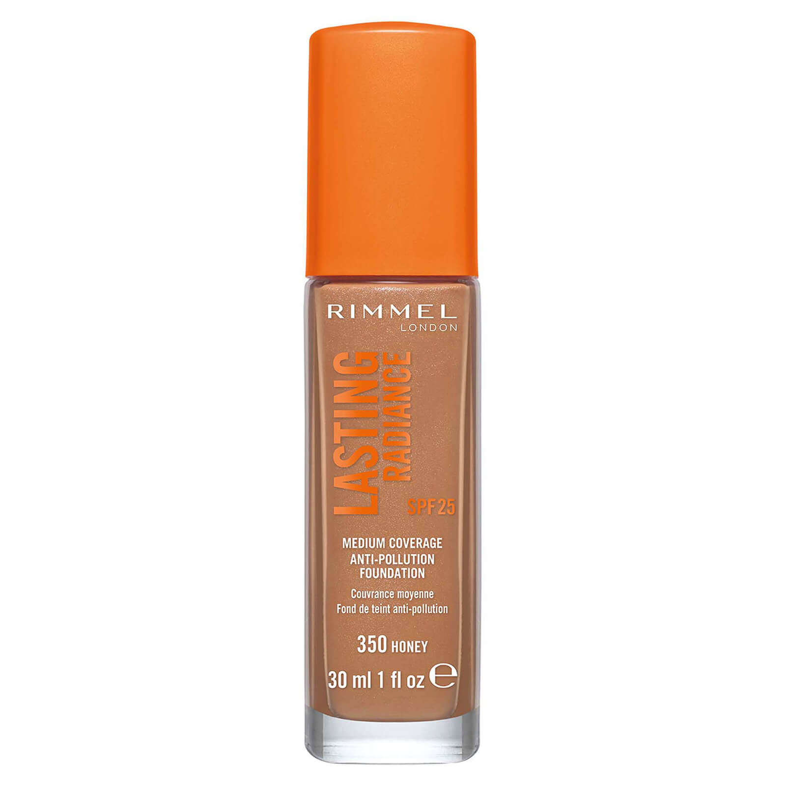 

Rimmel Lasting Radiance Foundation (Various Shades) - Honey