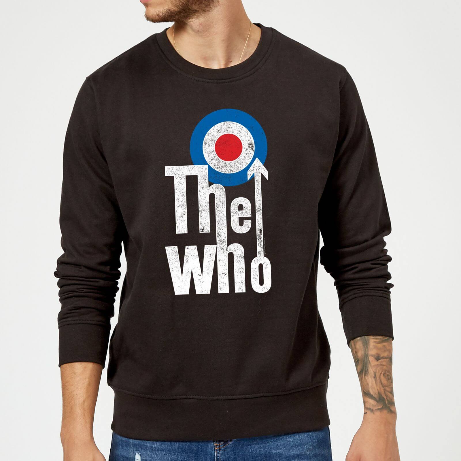 The Who Target Logo Sweatshirt - Black - M - Black