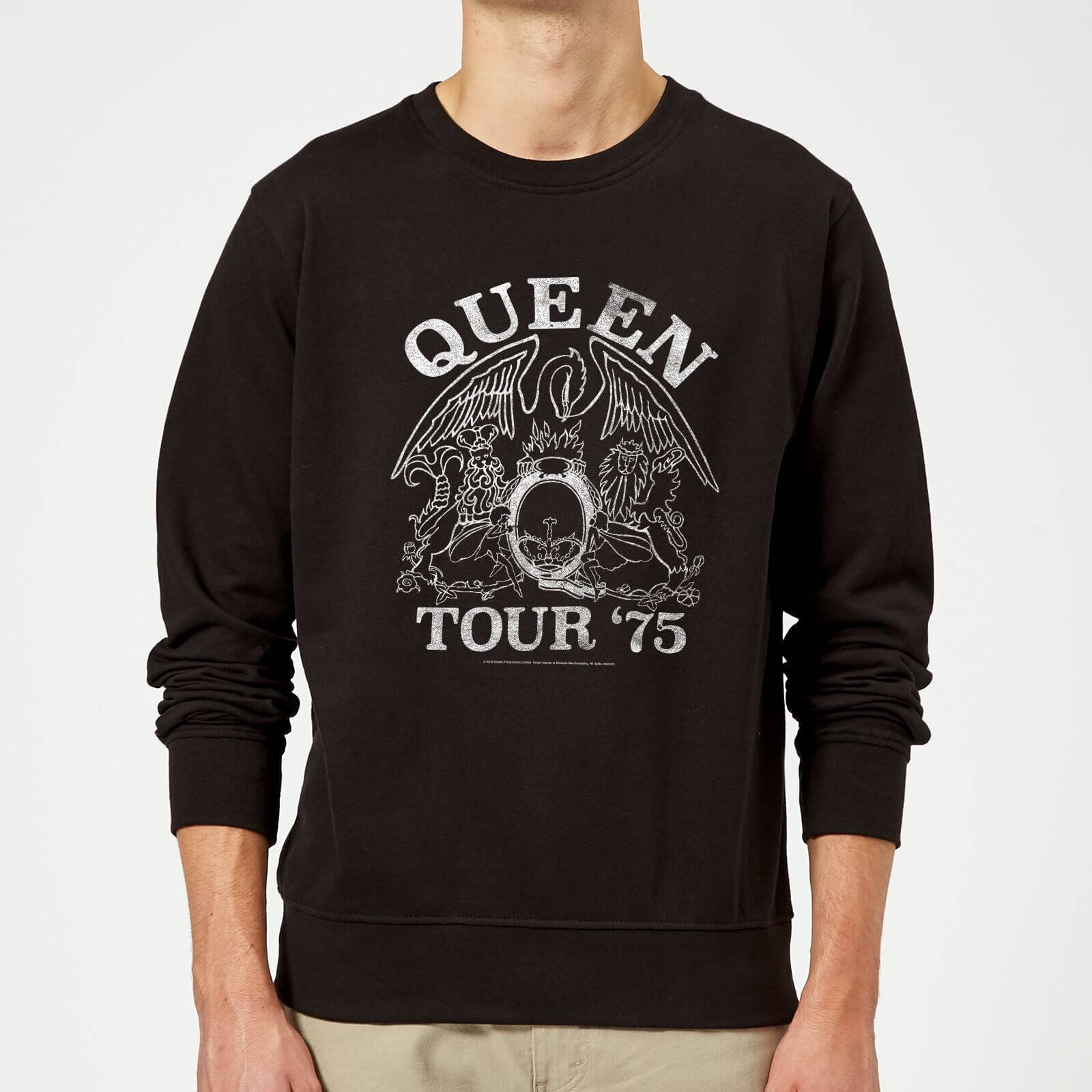 Queen Tour 75 Sweatshirt - Black - 5XL