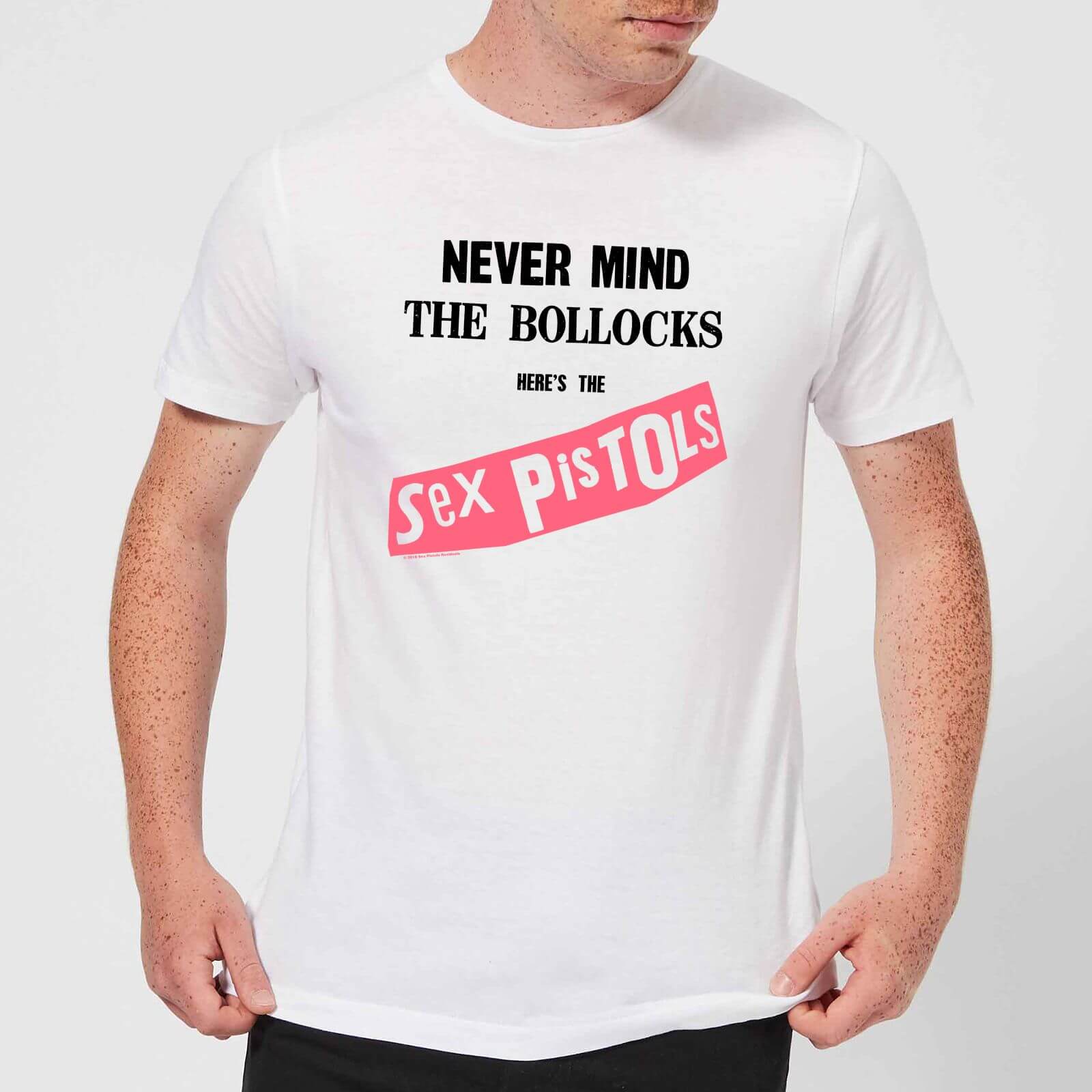 Sex Pistols Never Mind The B*llocks Men%27s T-Shirt - White - M