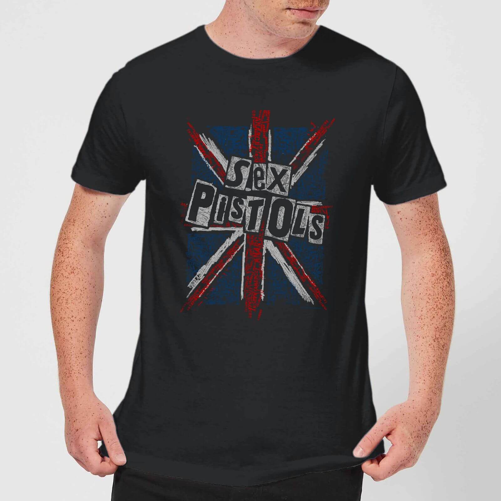 

Sex Pistols Union Jack Men's T-Shirt - Black - M