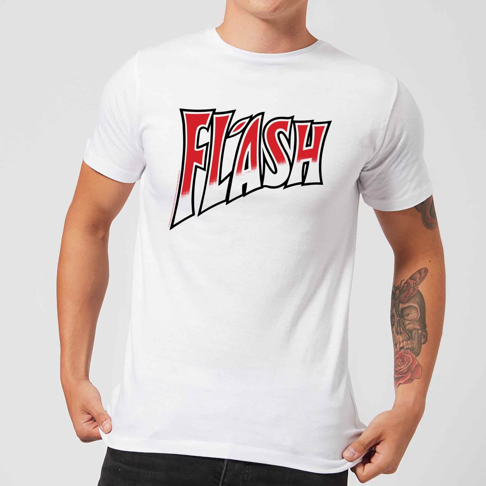Queen Flash Herren T-Shirt - Weiß - XL