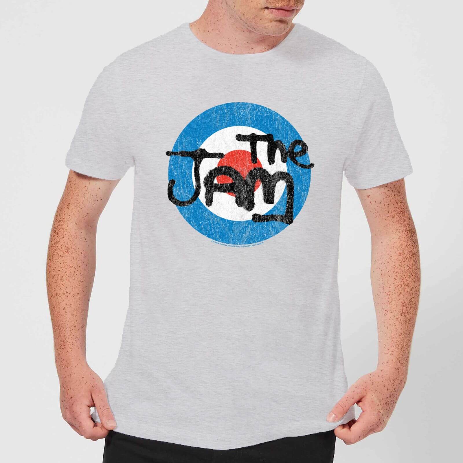 The Jam Target Logo Men's T-Shirt - Grey - XL