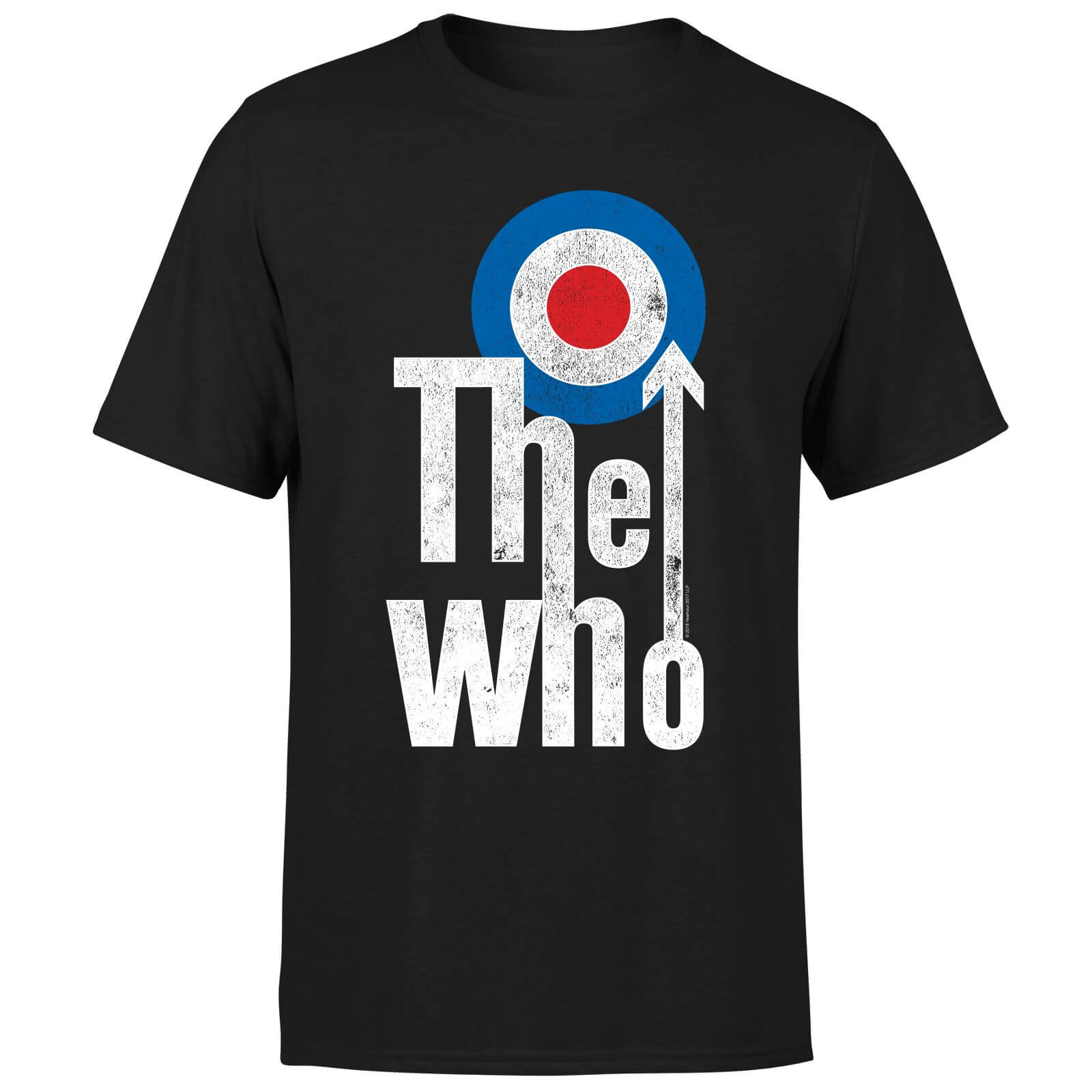 The Who Target Logo Herren T-Shirt – Schwarz – M