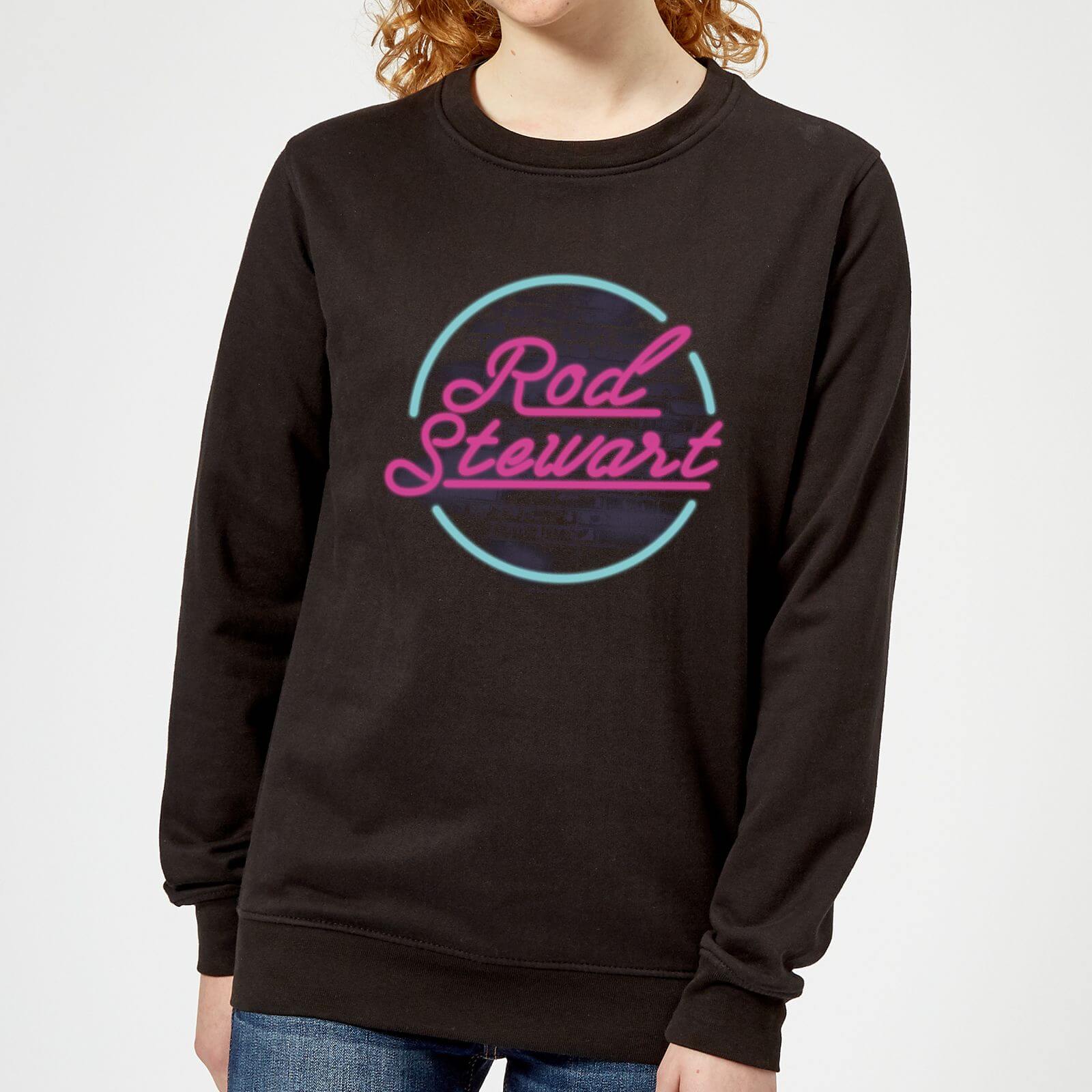 

Rod Stewart Neon Women's Sweatshirt - Black - XL
