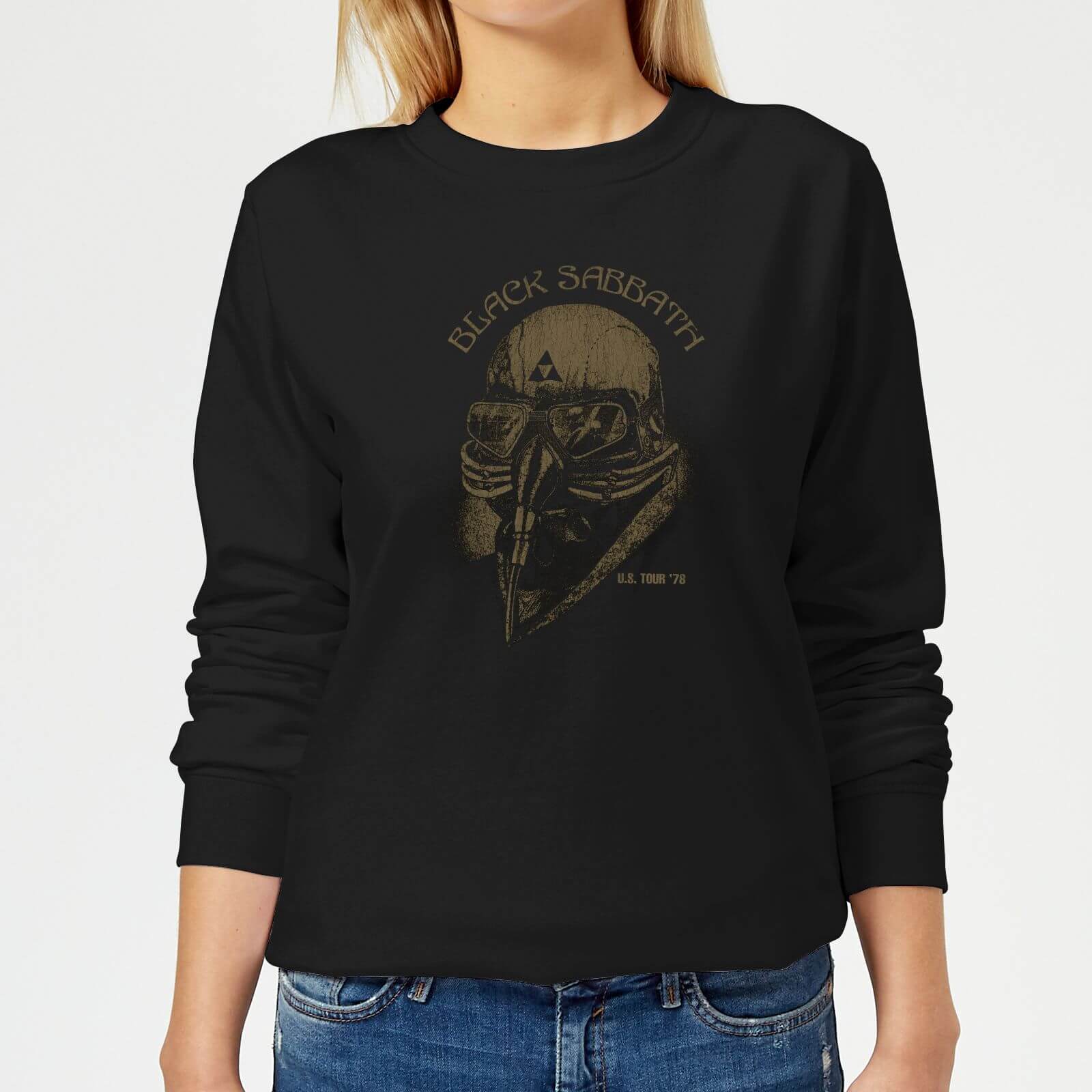 

Black Sabbath Never Say Die 78 Women's Sweatshirt - Black - XS - Nero