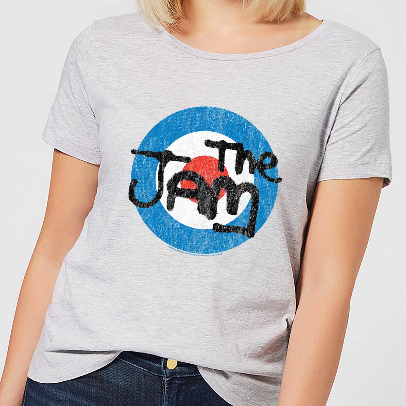 The Jam Target Logo Women's T-Shirt - Grey - XXL