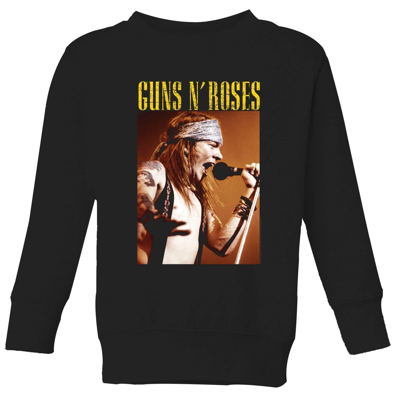 Guns N Roses Axel Live Kids' Sweatshirt - Black - 11-12 Years - Black