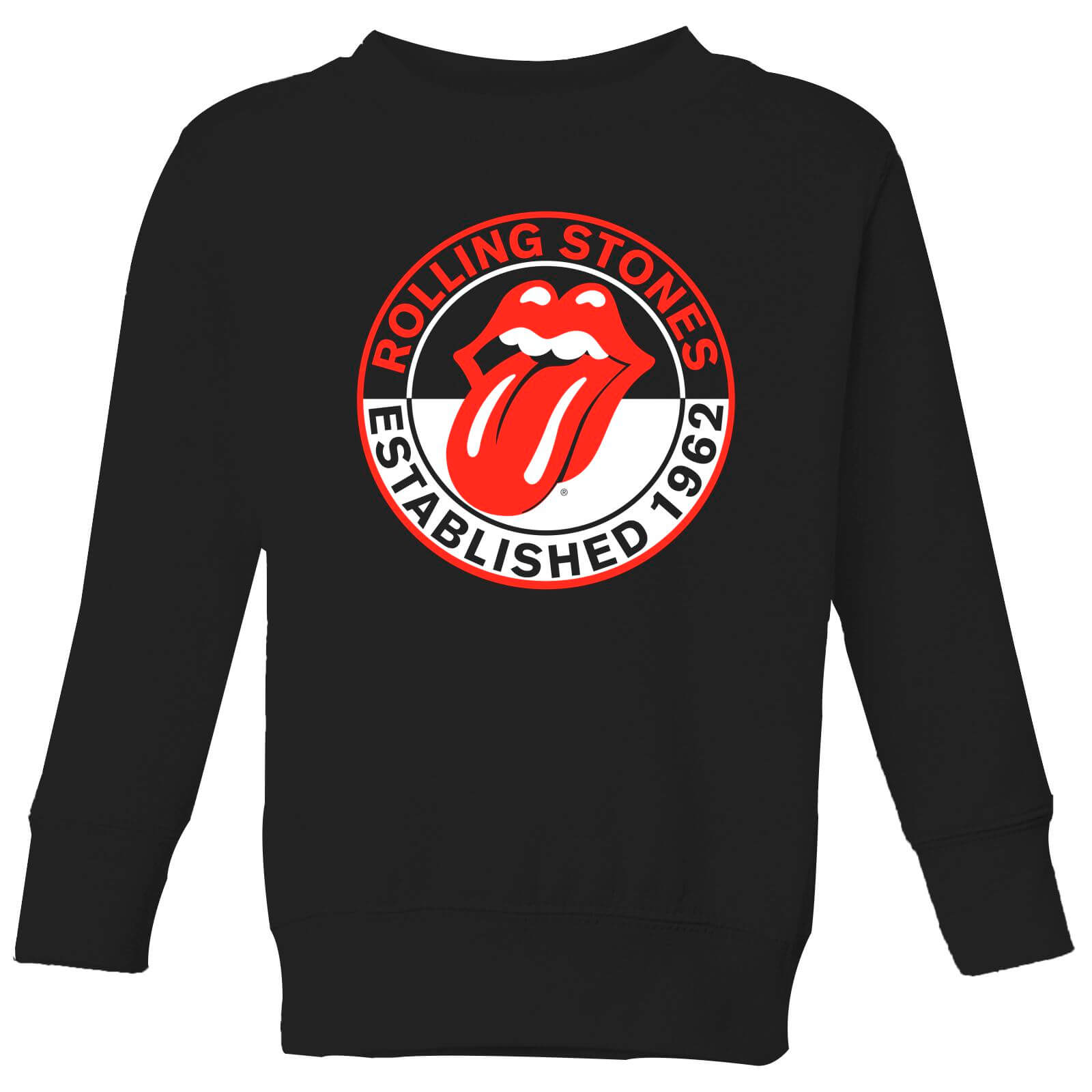 Rolling Stones Est 62 Kids' Sweatshirt - Black - 9-10 Years - Black