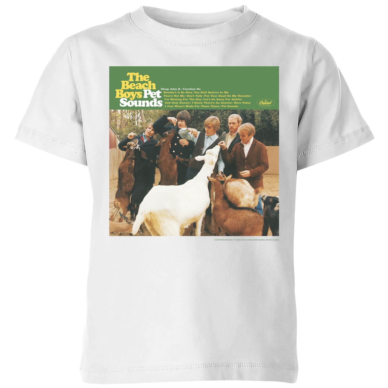 The Beach Boys Pet Sounds Kids' T-Shirt - White - 7-8 Years - White