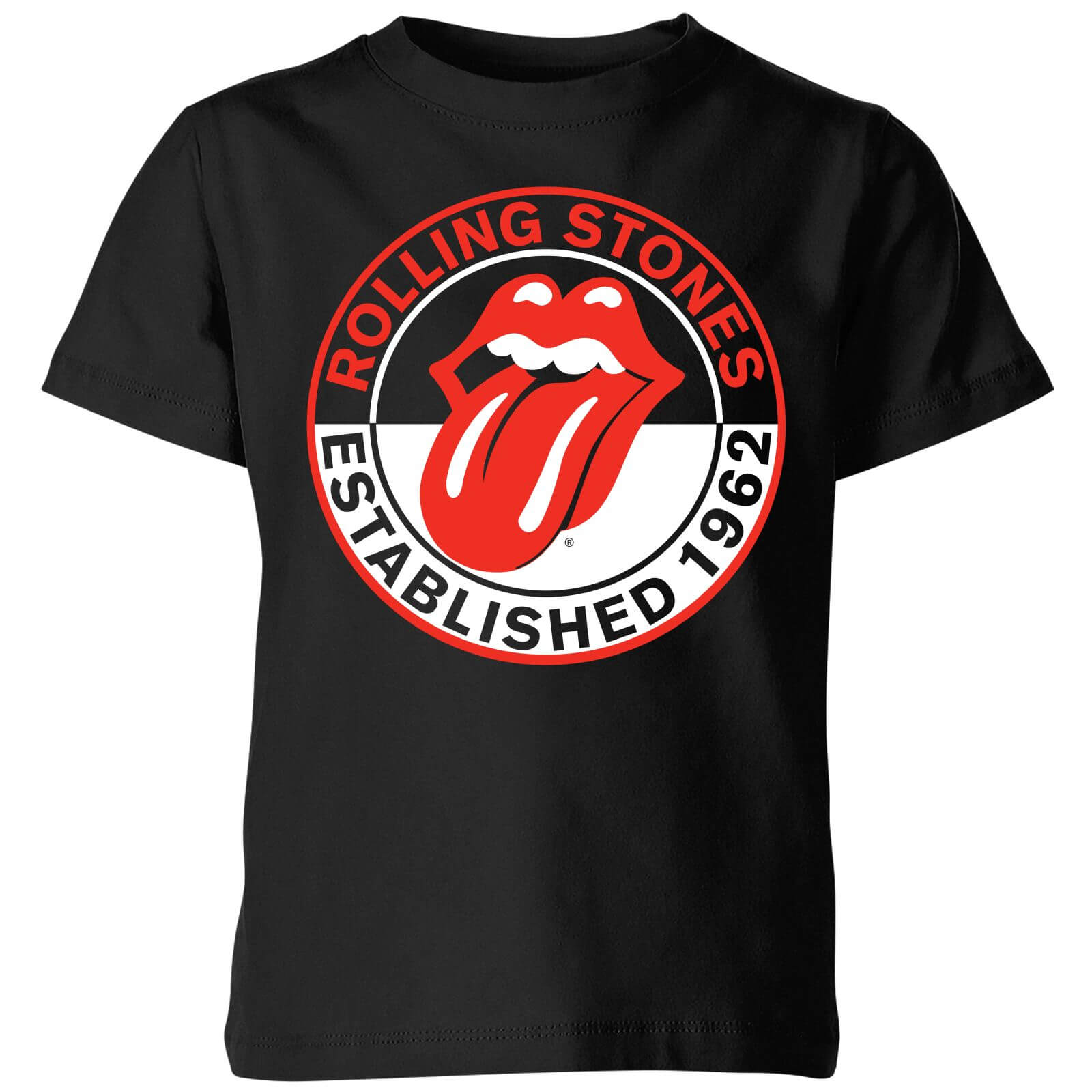 Rolling Stones Est 62 Kids' T-Shirt - Black - 3-4 Years - Black