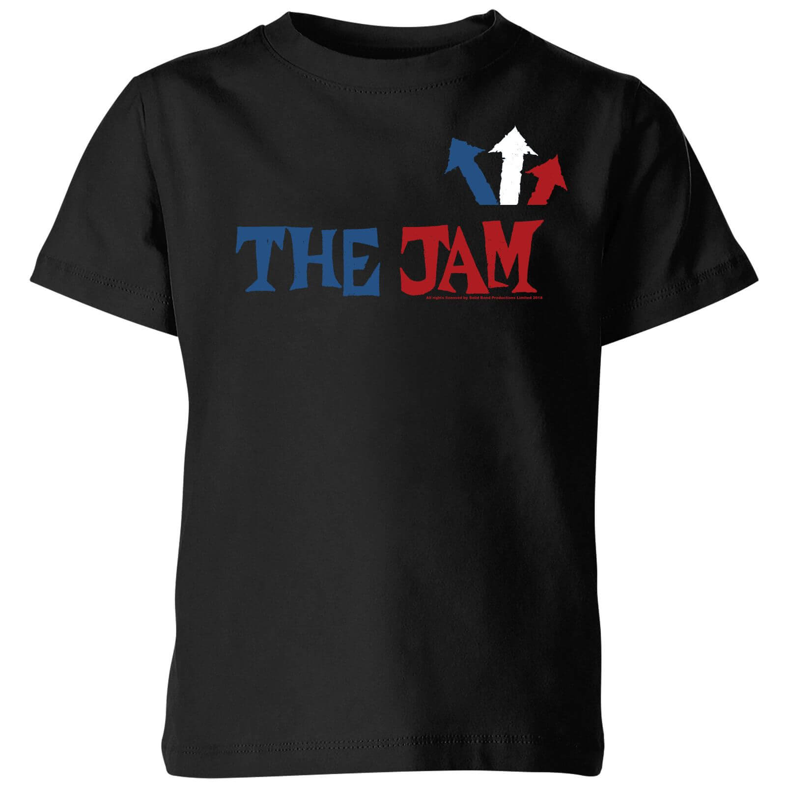 The Jam Text Logo Kids' T-Shirt - Black - 3-4 Years - Black