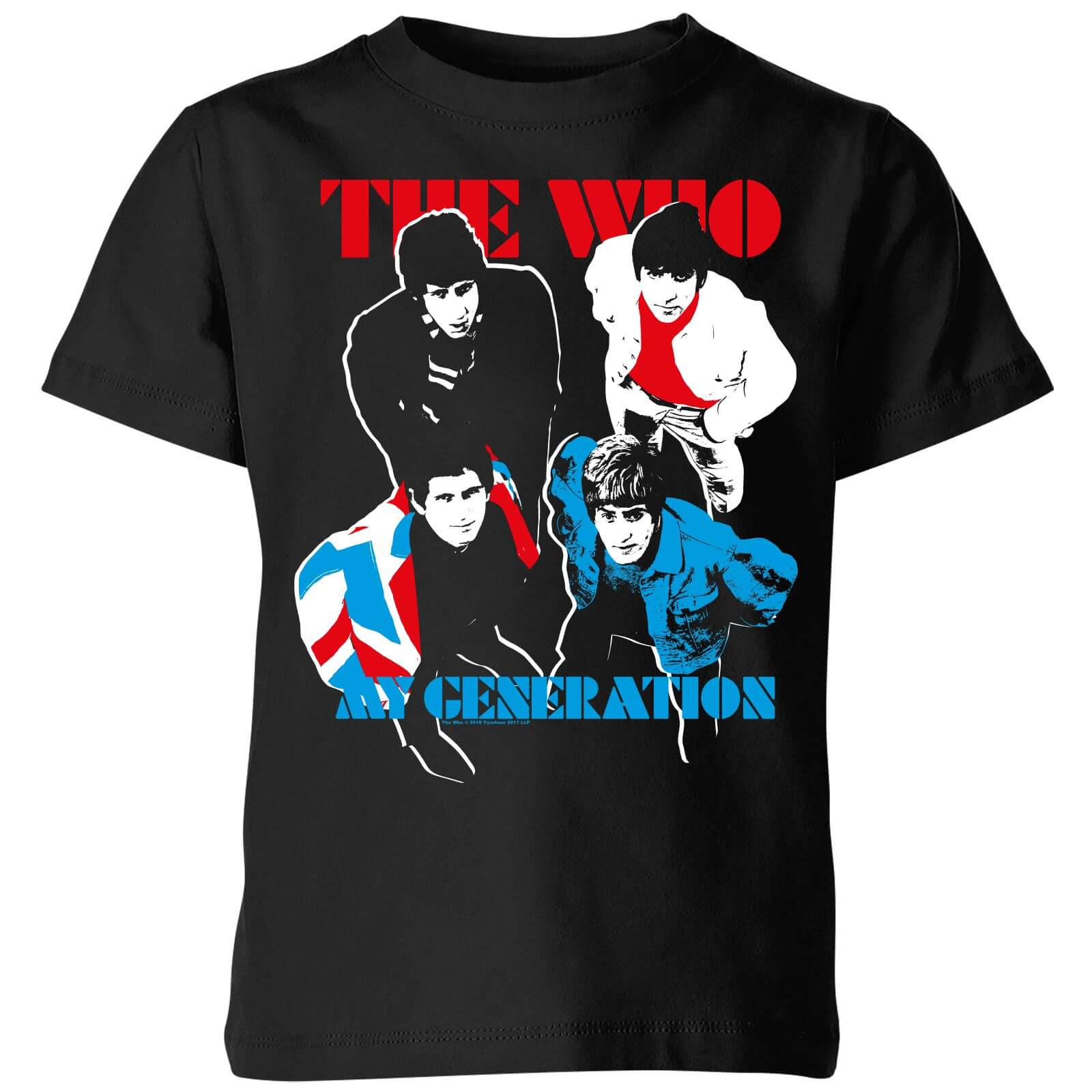 The Who My Generation Kids' T-Shirt - Black - 7-8 Years - Black
