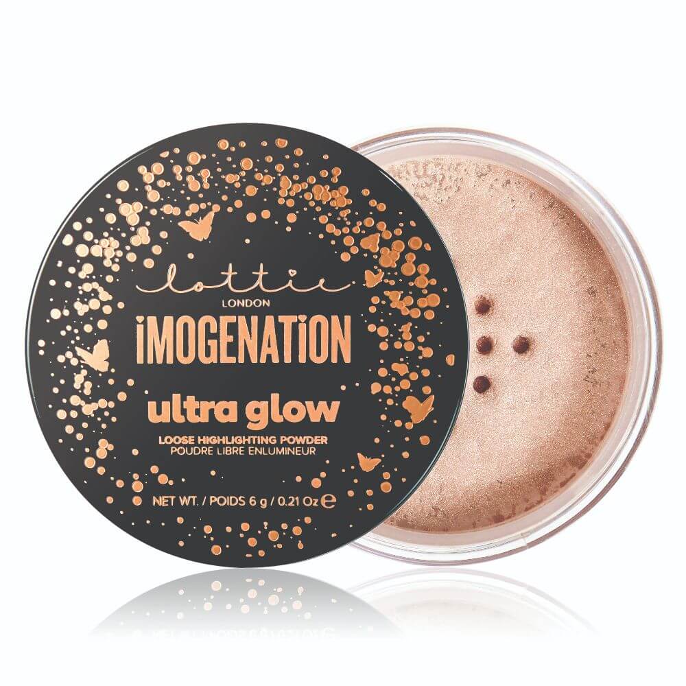 

Lottie London Ultra Glow Loose Highlighter (Various Shades) - Rose Gold Pure