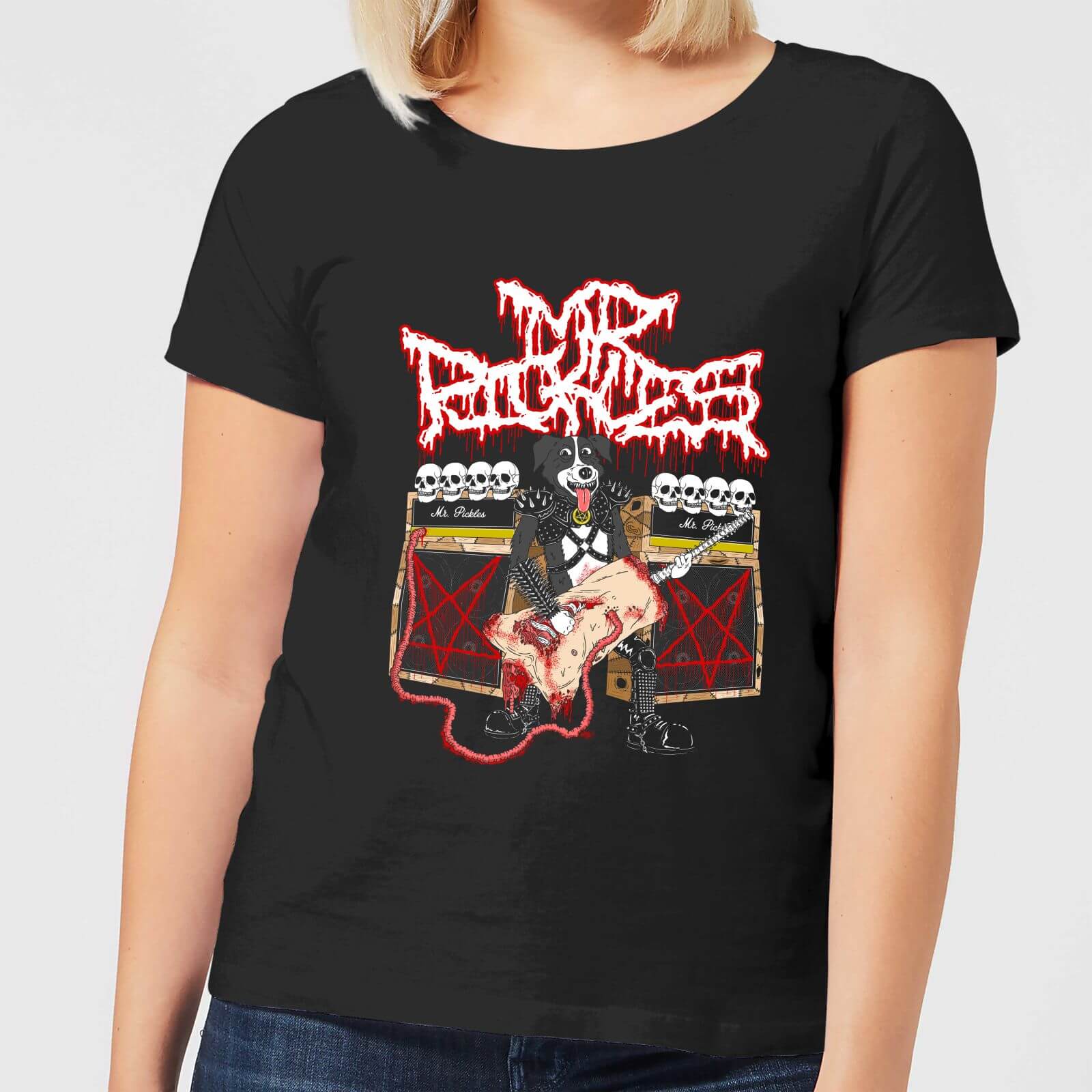 Mr Pickles Guitarist Women's T-Shirt - Black - S - Black