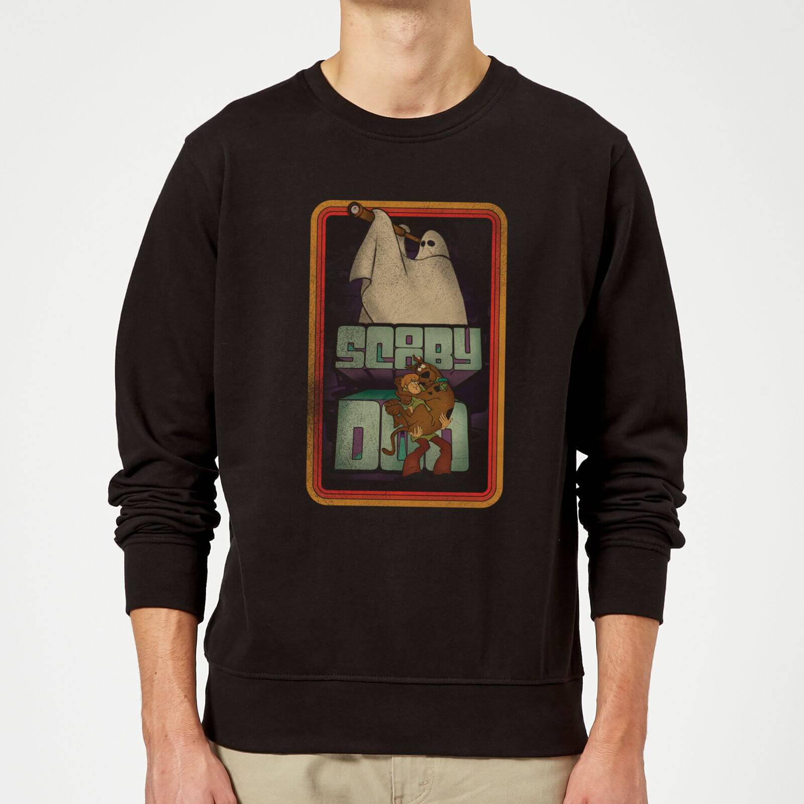 

Scooby Doo Retro Ghostie Sweatshirt - Black - S - Nero