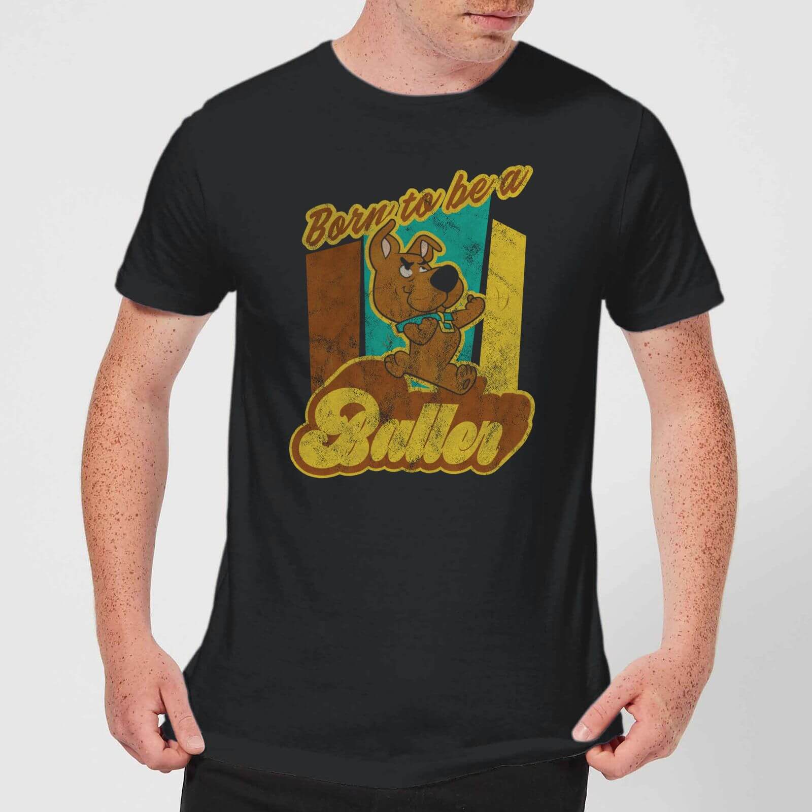 Scooby Doo Born To Be A Baller Men’s T-Shirt – Black – XS – Schwarz