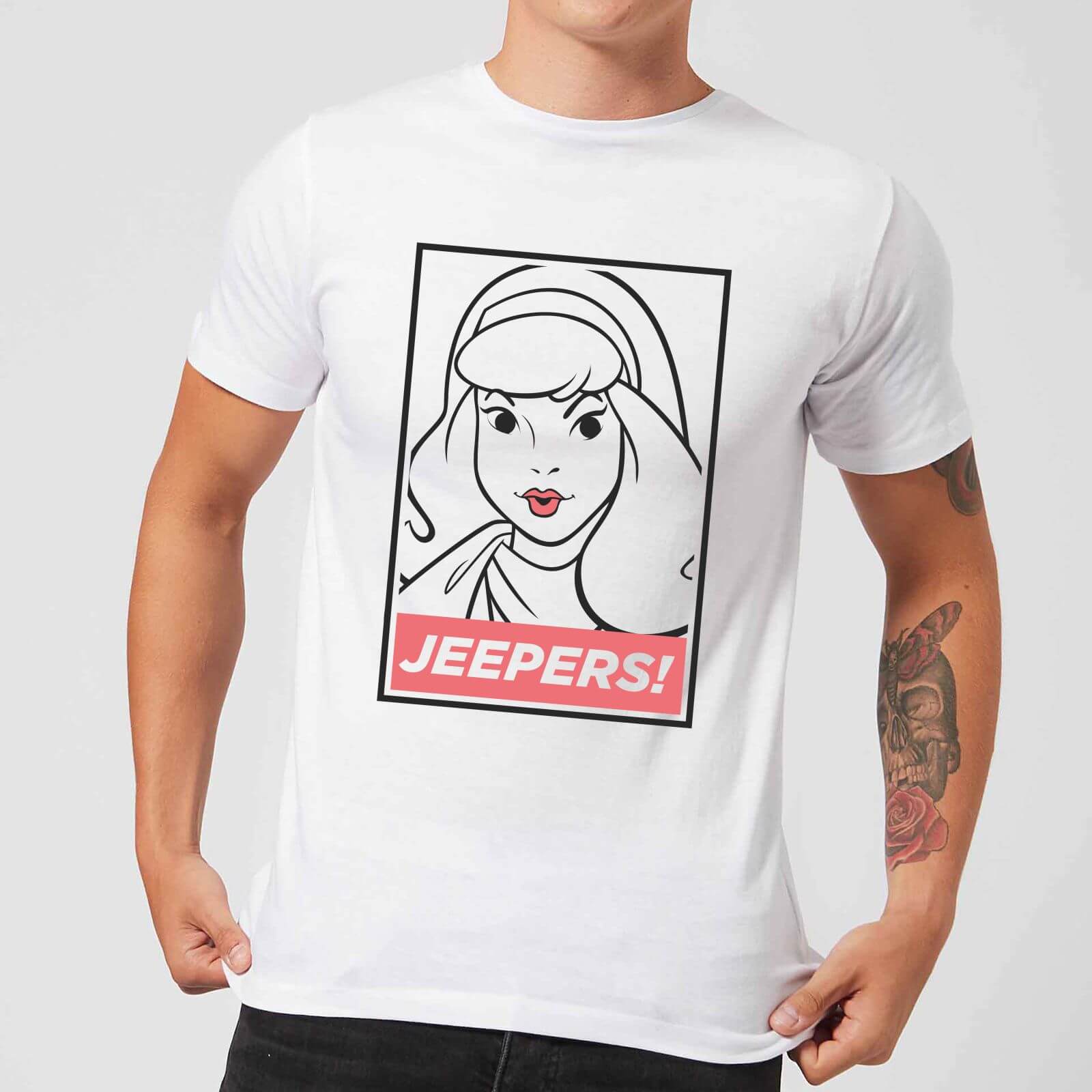 Scooby Doo Jeepers! Men's T-Shirt - White - S