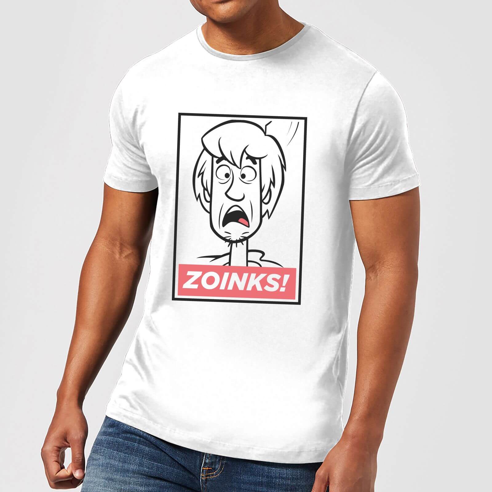 Scooby Doo Zoinks! Men's T-Shirt - White - S
