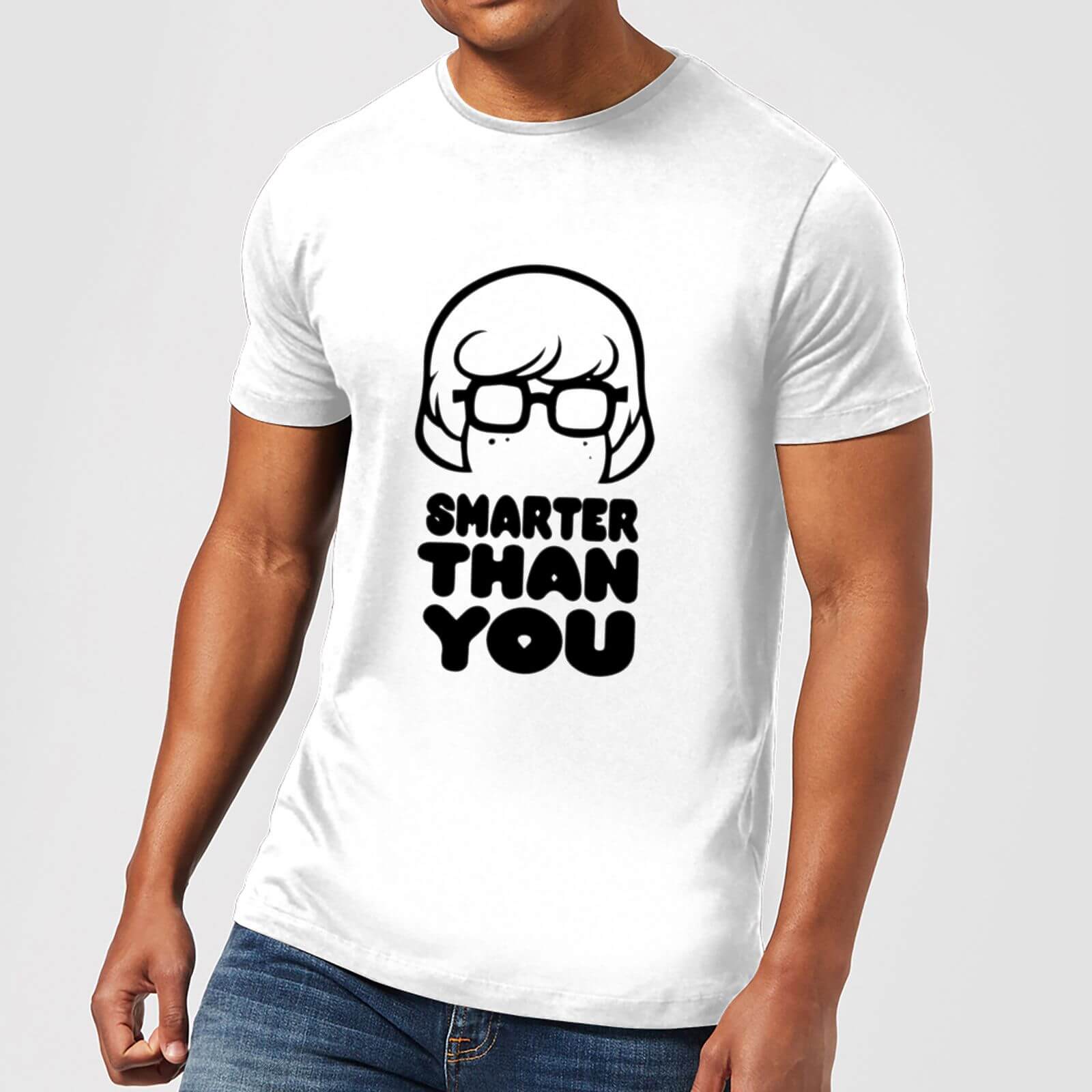 

Scooby Doo Smarter Than You Men's T-Shirt - White - XL - Bianco