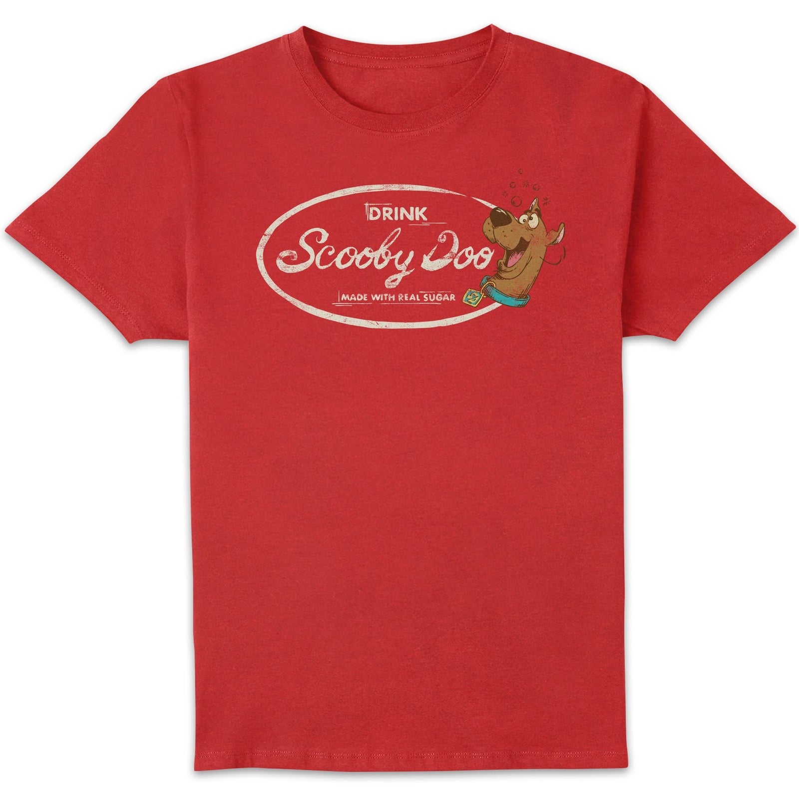 Scooby Doo Cola Homme T-shirt - Rouge
